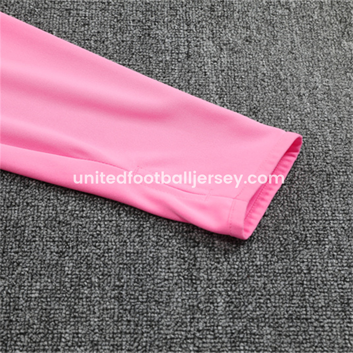 unitedfutballjersey-INT M.A.M 25-26 Long Sleeves Training with Black Sponsors Set - Pink Top & Black Pants