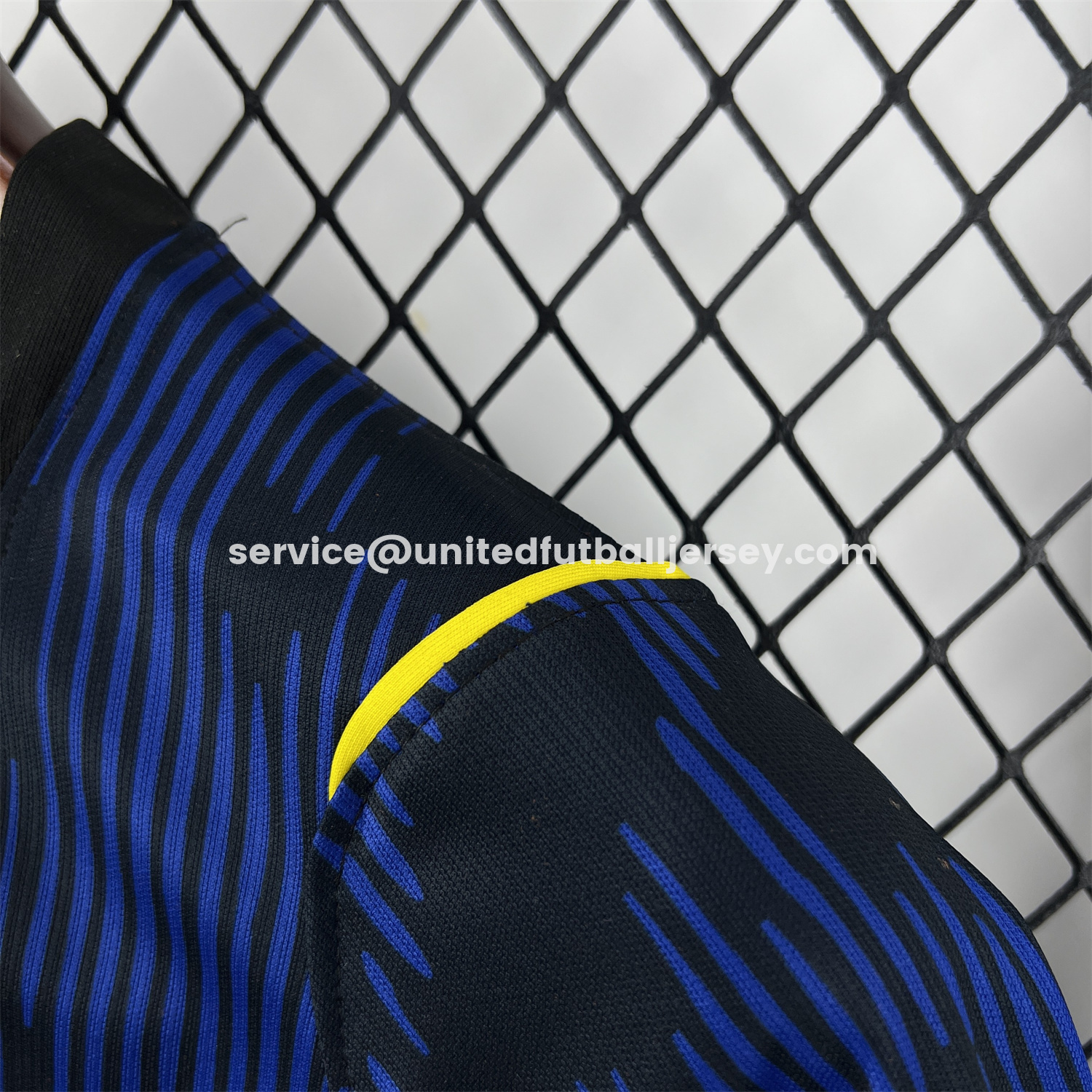 unitedfutballjersey-Brazil 2026 Away Blue Jersey - Fans Version