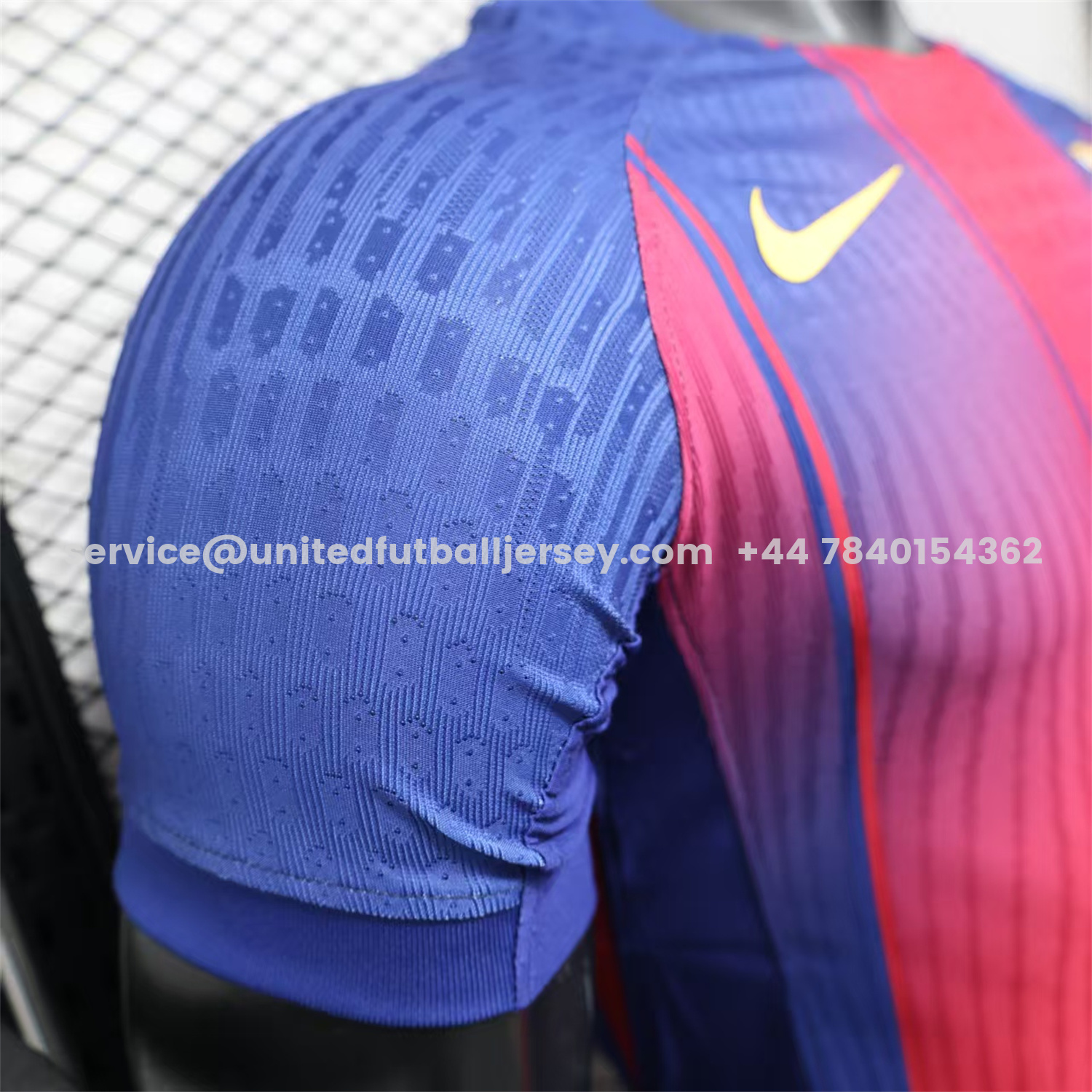 unitedfutballjersey-Barcelona 25-26 Home Unsponsored Jersey - Player Version