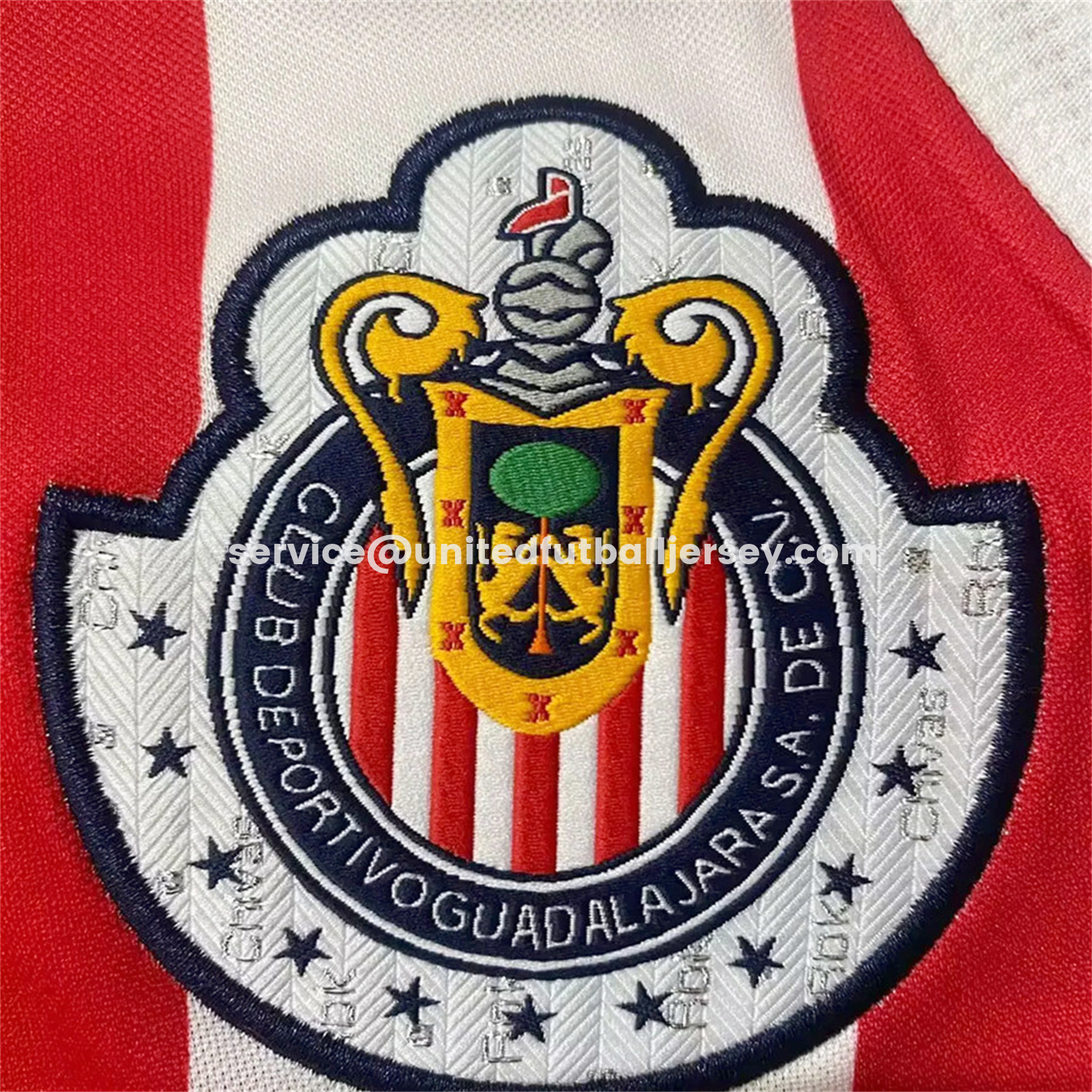 unitedfutballjersey-Retro Chivas de Guadalajara 2007-08 Home Jersey