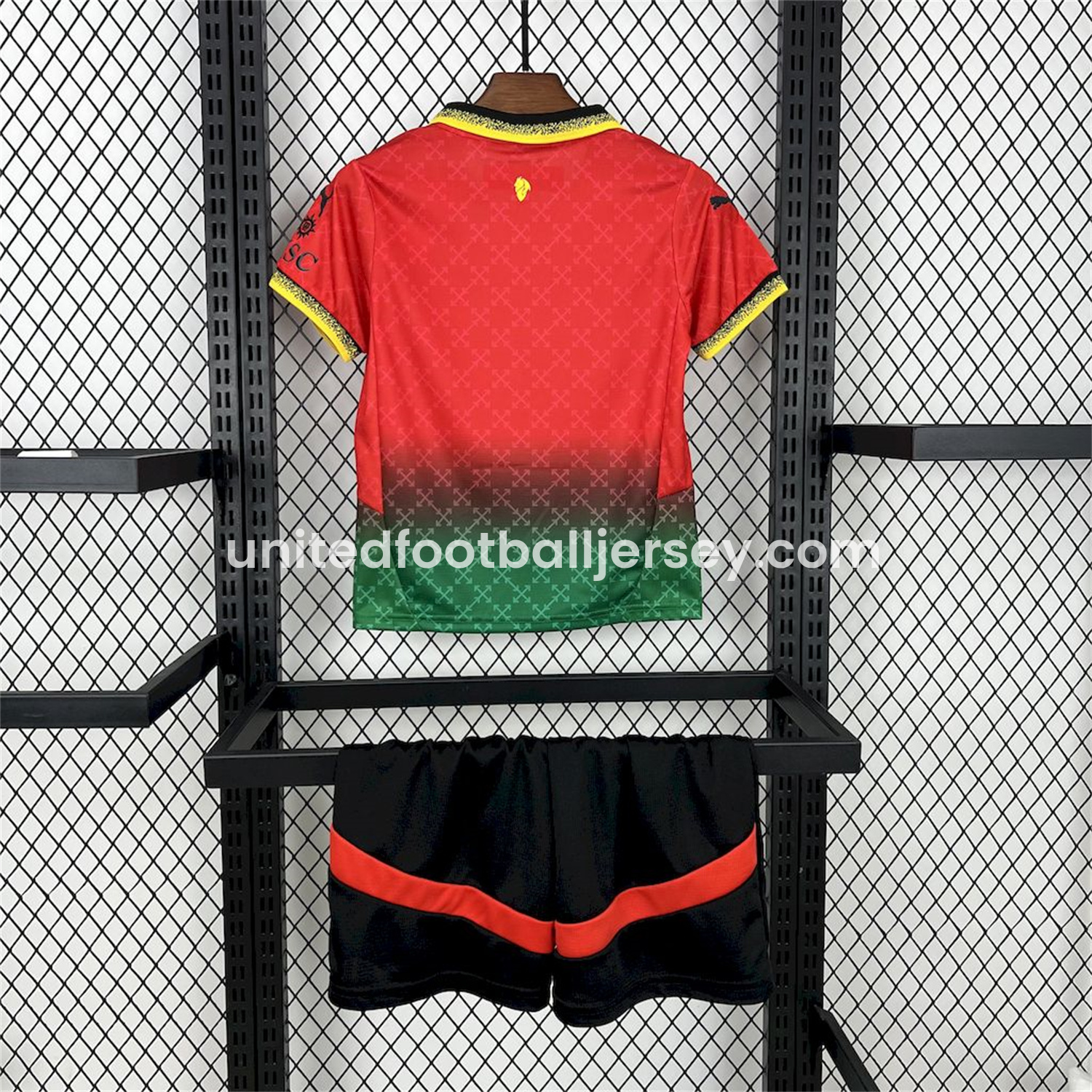 unitedfutballjersey-AC Milan 24-25 Fourth Red “Diavoli” Special Edition Kids Kit