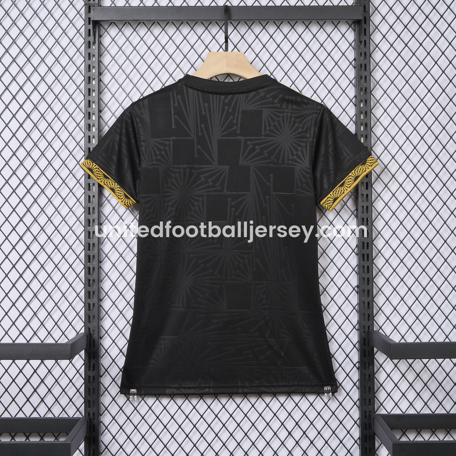 unitedfutballjersey-Women's Mexico 2025 Gold Cup Black Jersey - Fans Version