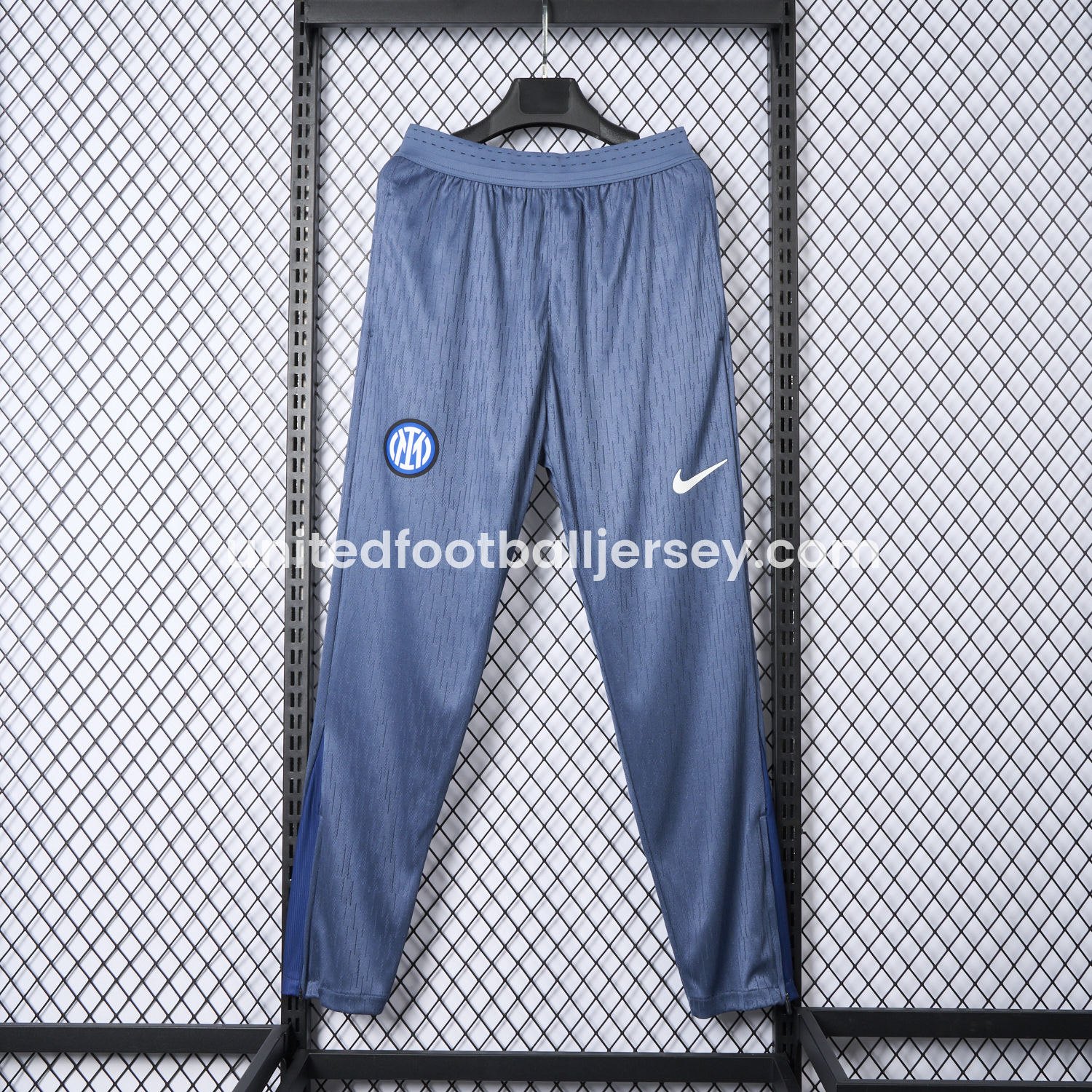 unitedfutballjersey-Inter Milan 24-25 Blue-Grey Training Pants - Player Version