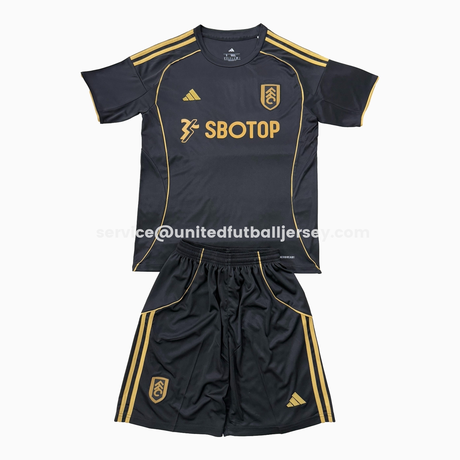 unitedfutballjersey-Fulham 25-26 Third Men's Adult Jersey Set - Fans Version