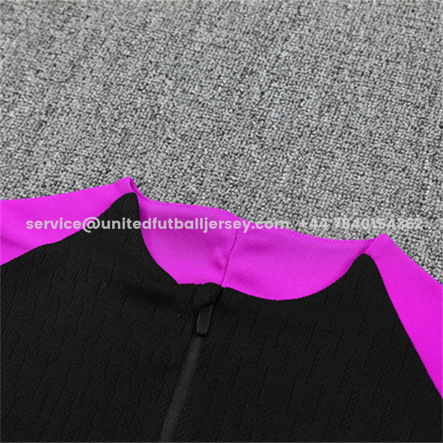 unitedfutballjersey-England 25-26 Kids Long Sleeve Training Set - Player Version - Black Top and Pants