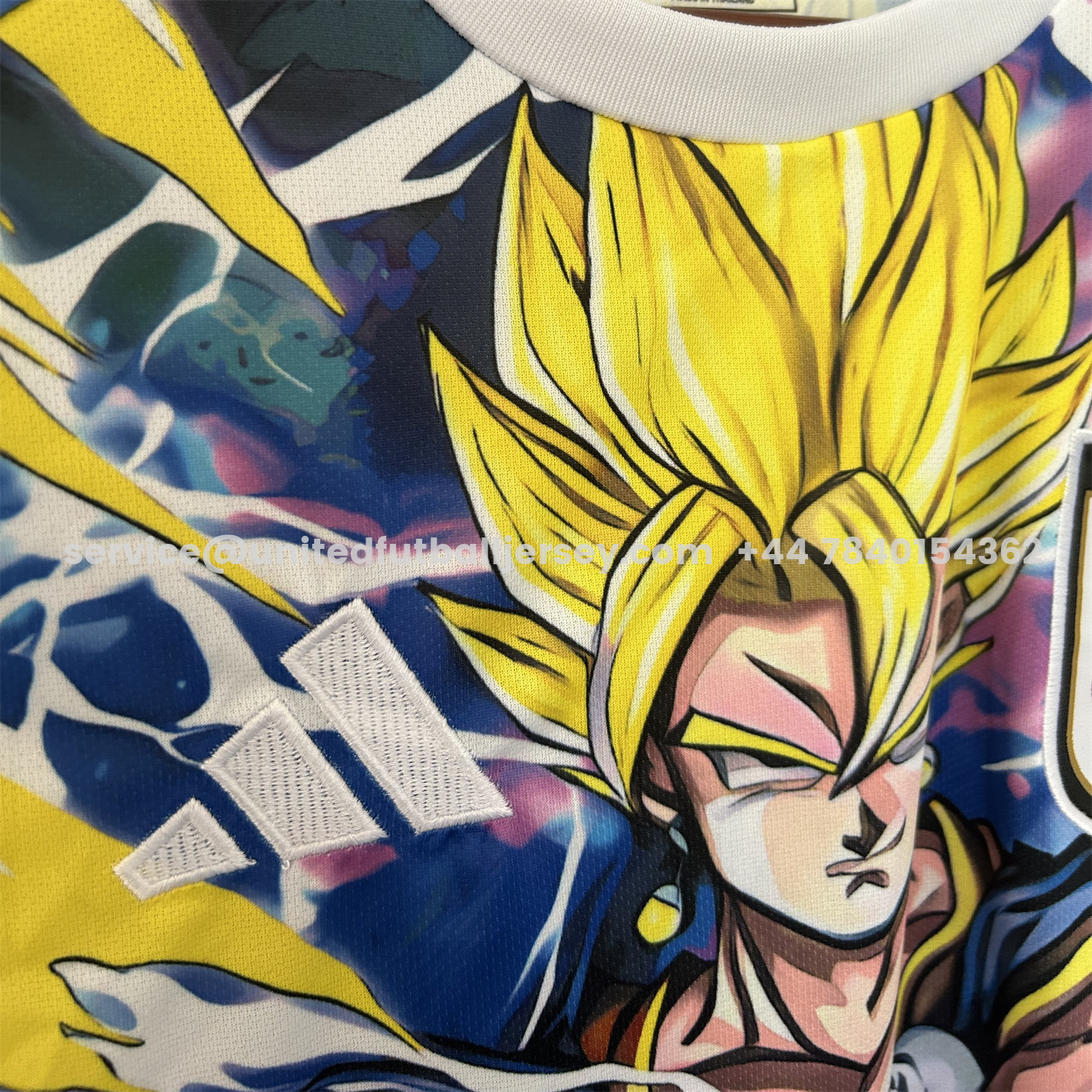 unitedfutballjersey-Japan 25-26 Blonde Super Saiyan Special Jersey - Fans Version