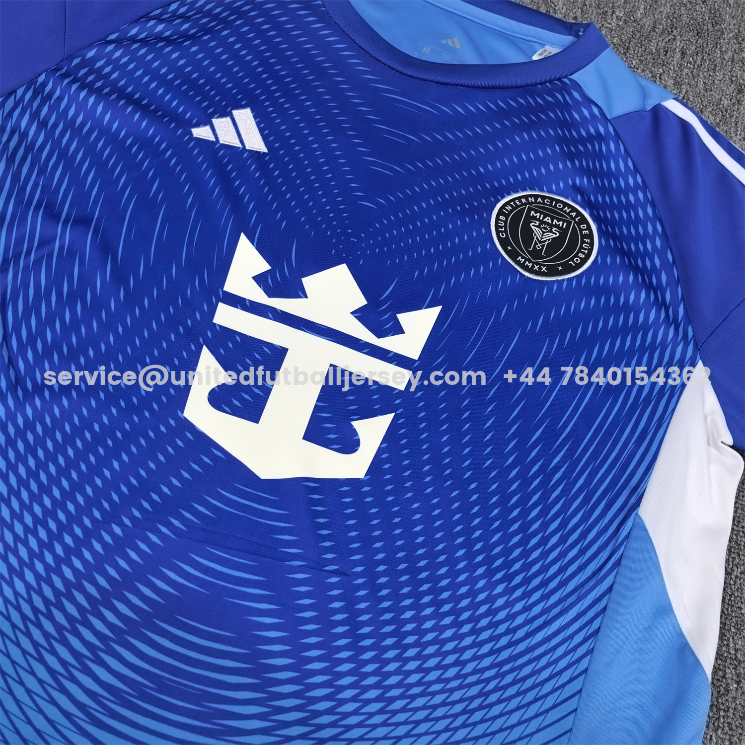 unitedfutballjersey-INT M.A.M 25-26 Blue Goalkeeper Jersey - Fans Version
