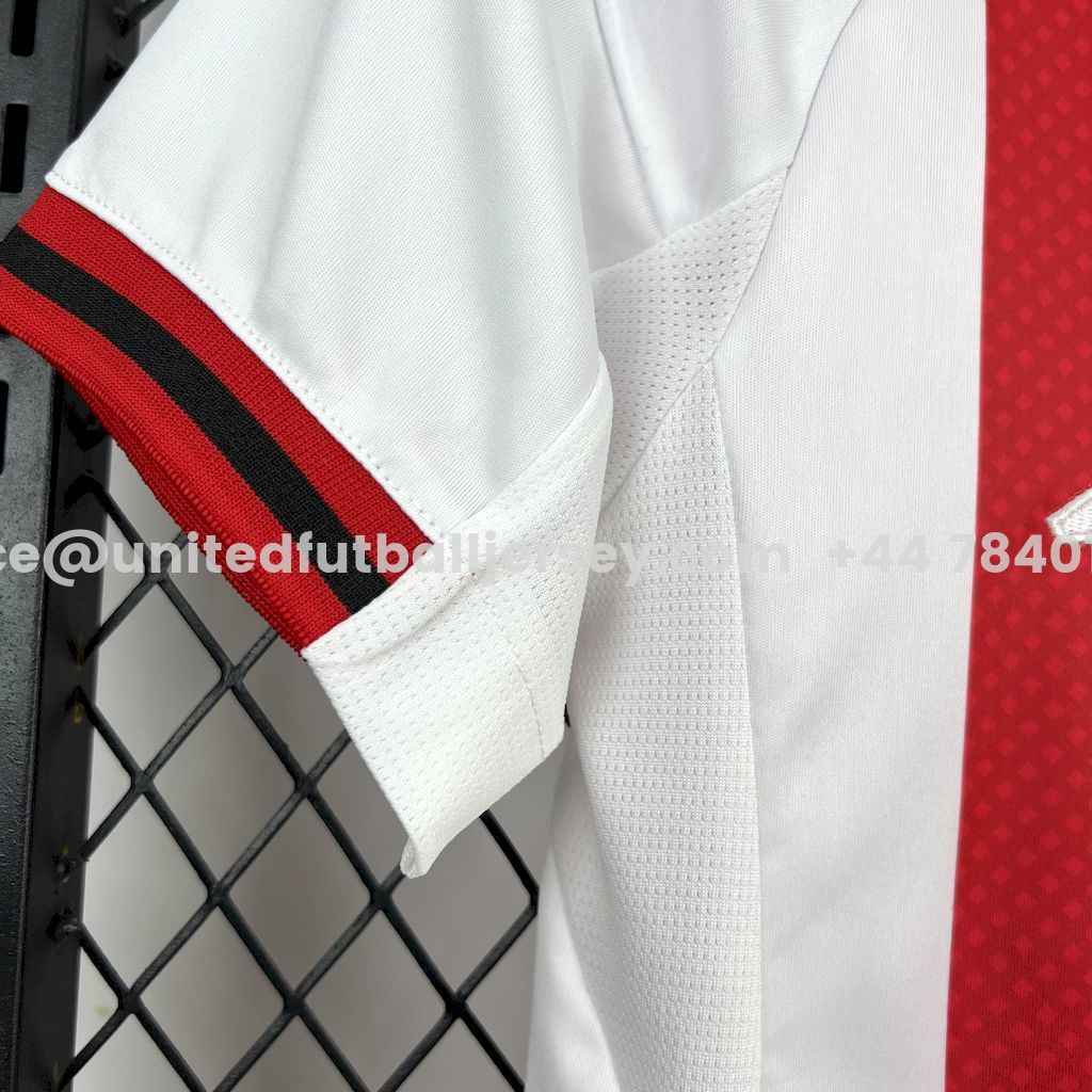 unitedfutballjersey-Ajax 25-26 Home Kids Kit