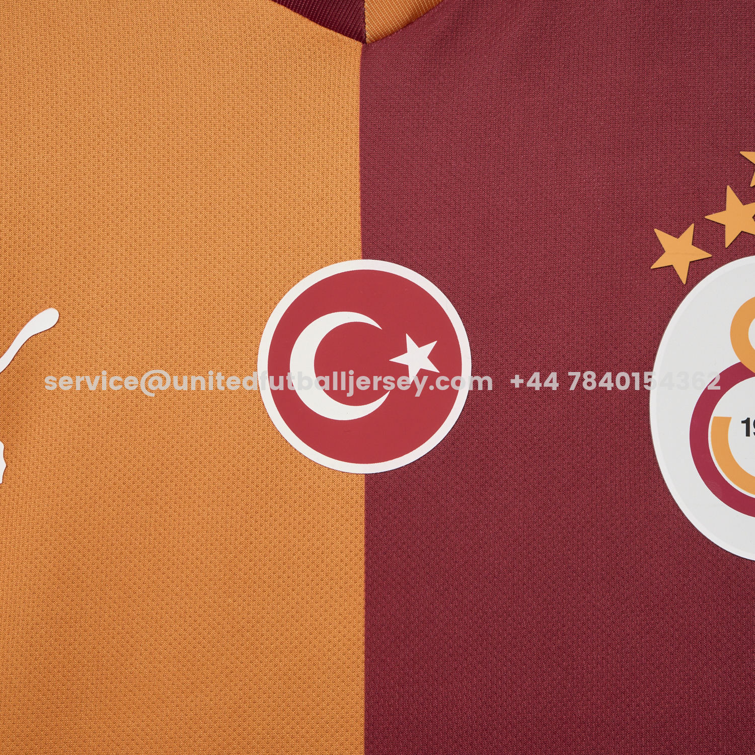 unitedfutballjersey-Galatasaray 25-26 Home Unsponsored Jersey with Five Stars - Fans Version