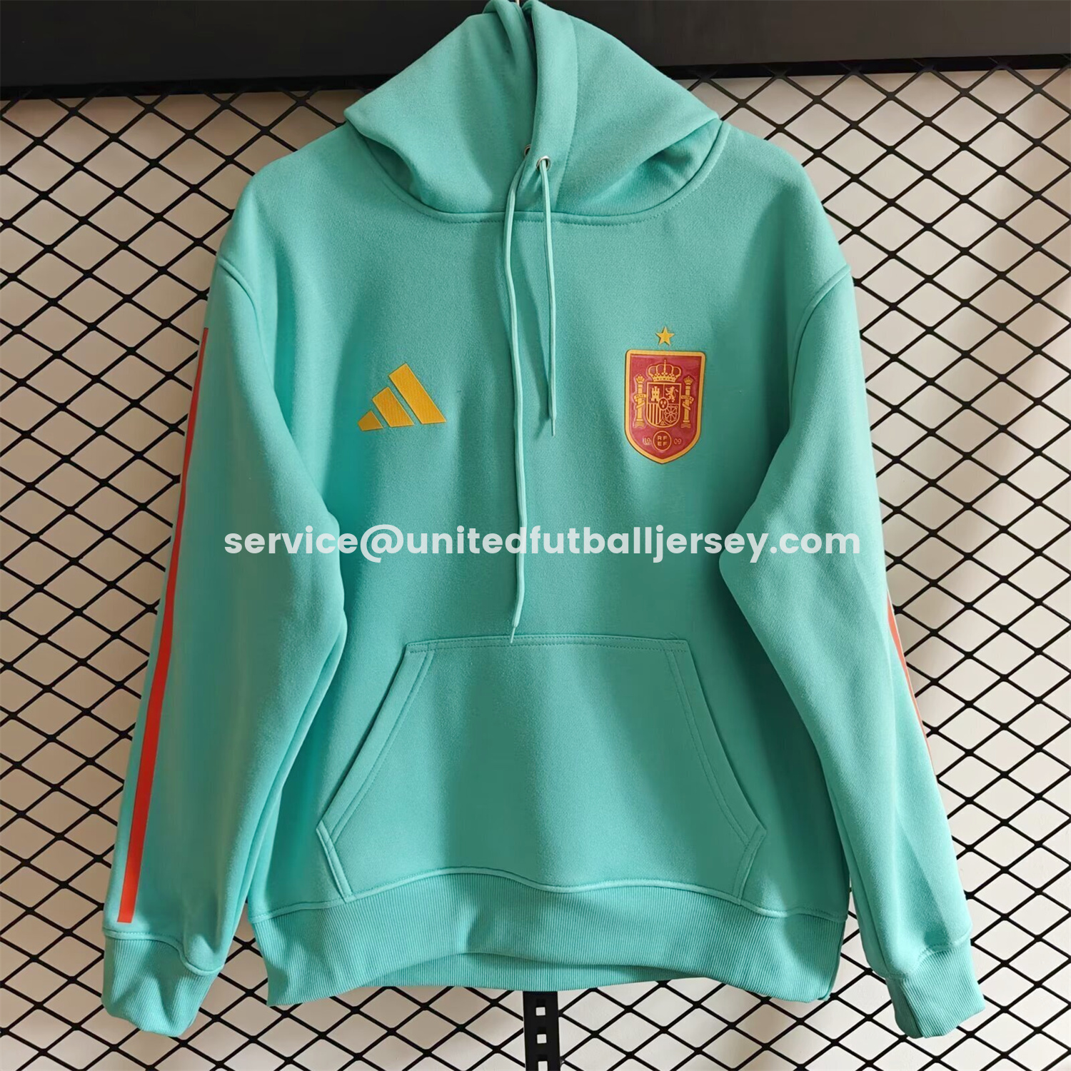 unitedfutballjersey-Spain 2026 Home Unisex Pullover Hoodie