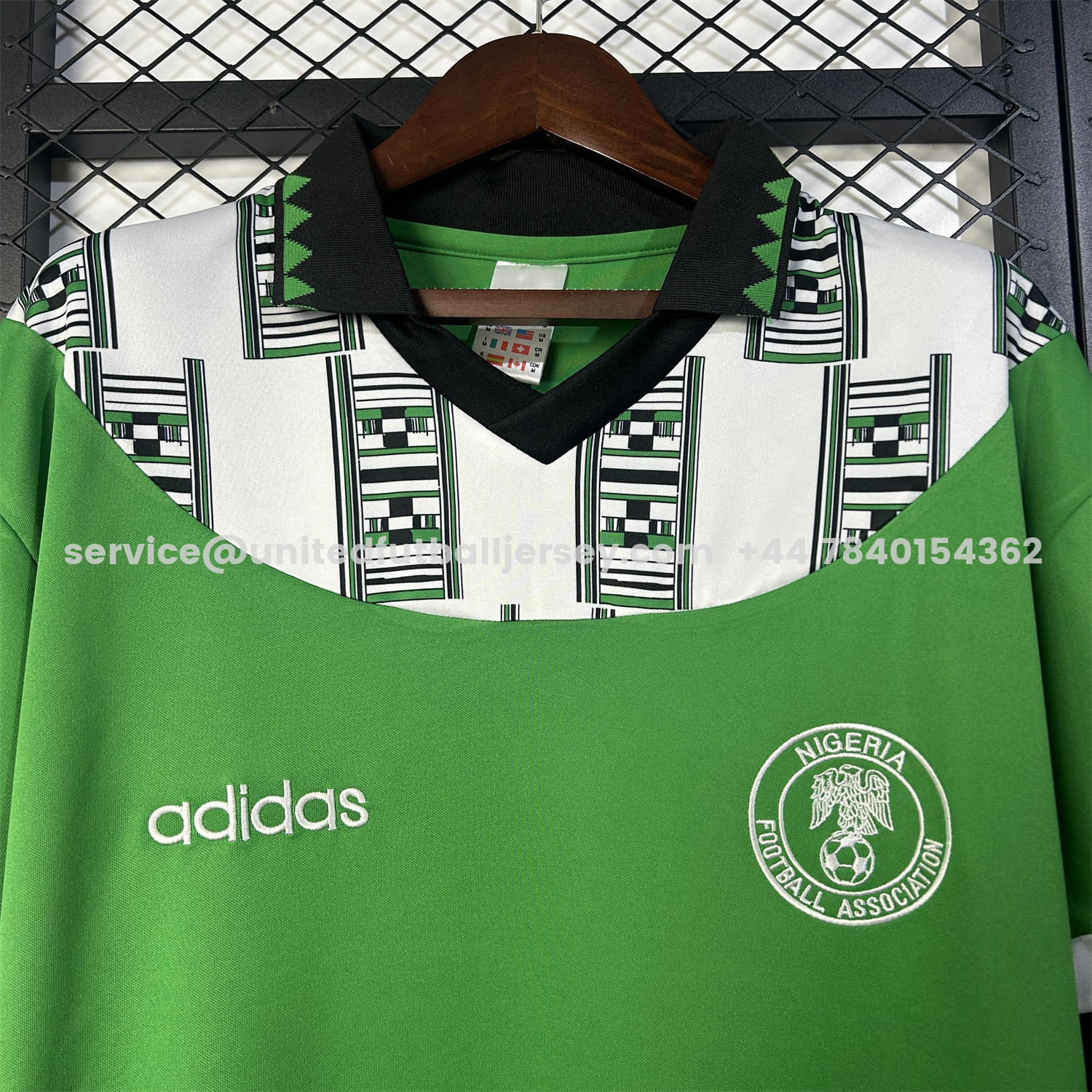 unitedfutballjersey-Retro Nigeria 1994 Home Jersey