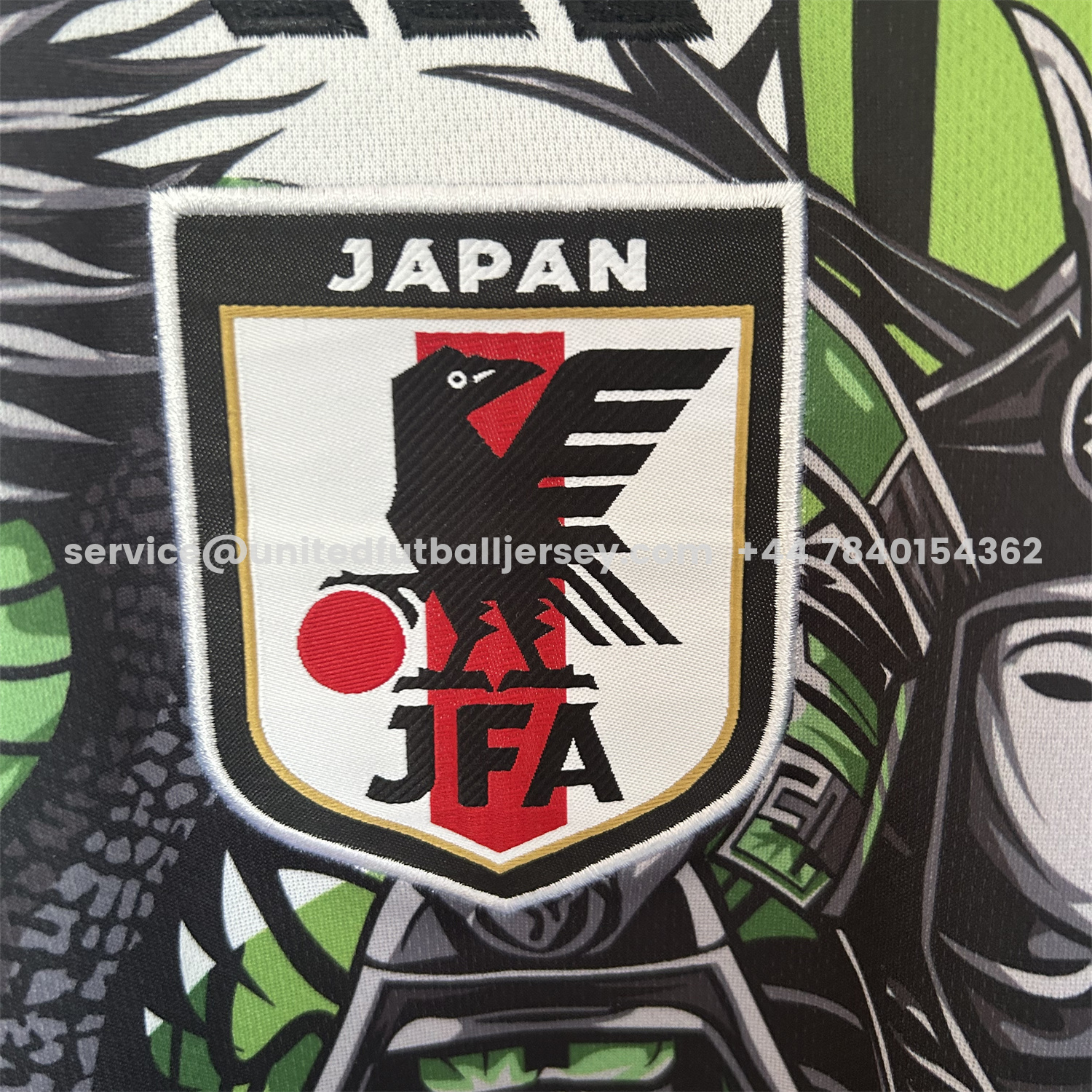 unitedfutballjersey-Japan 25-26 Sword Warrior And Dragon Green Special Jersey - Fans Version