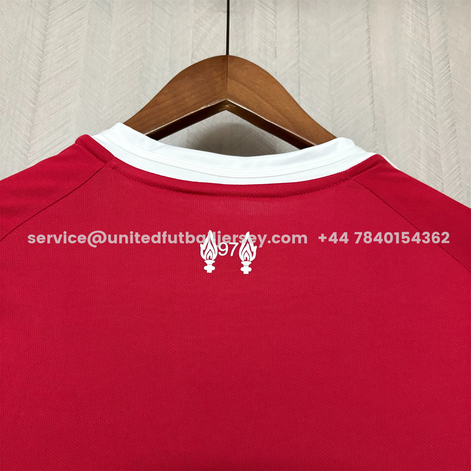 unitedfutballjersey-Liver.pool 25-26 Home Long Sleeves Jersey - Fans Version