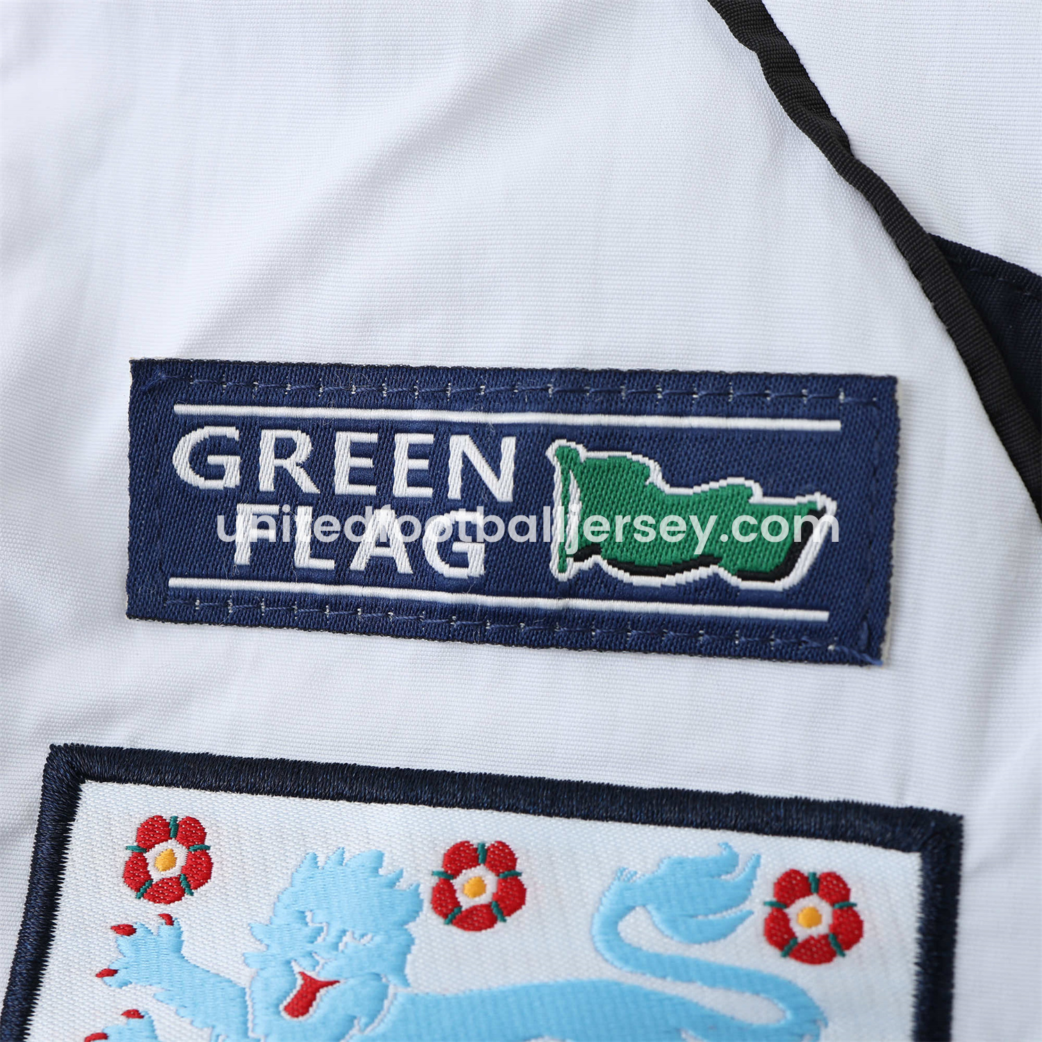 unitedfutballjersey-Retro England 1998 White Windbreaker