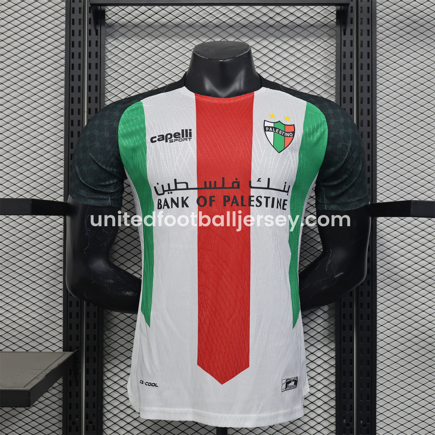 unitedfutballjersey-Club Deportivo Palestino 25-26 Home Jersey - Player Version