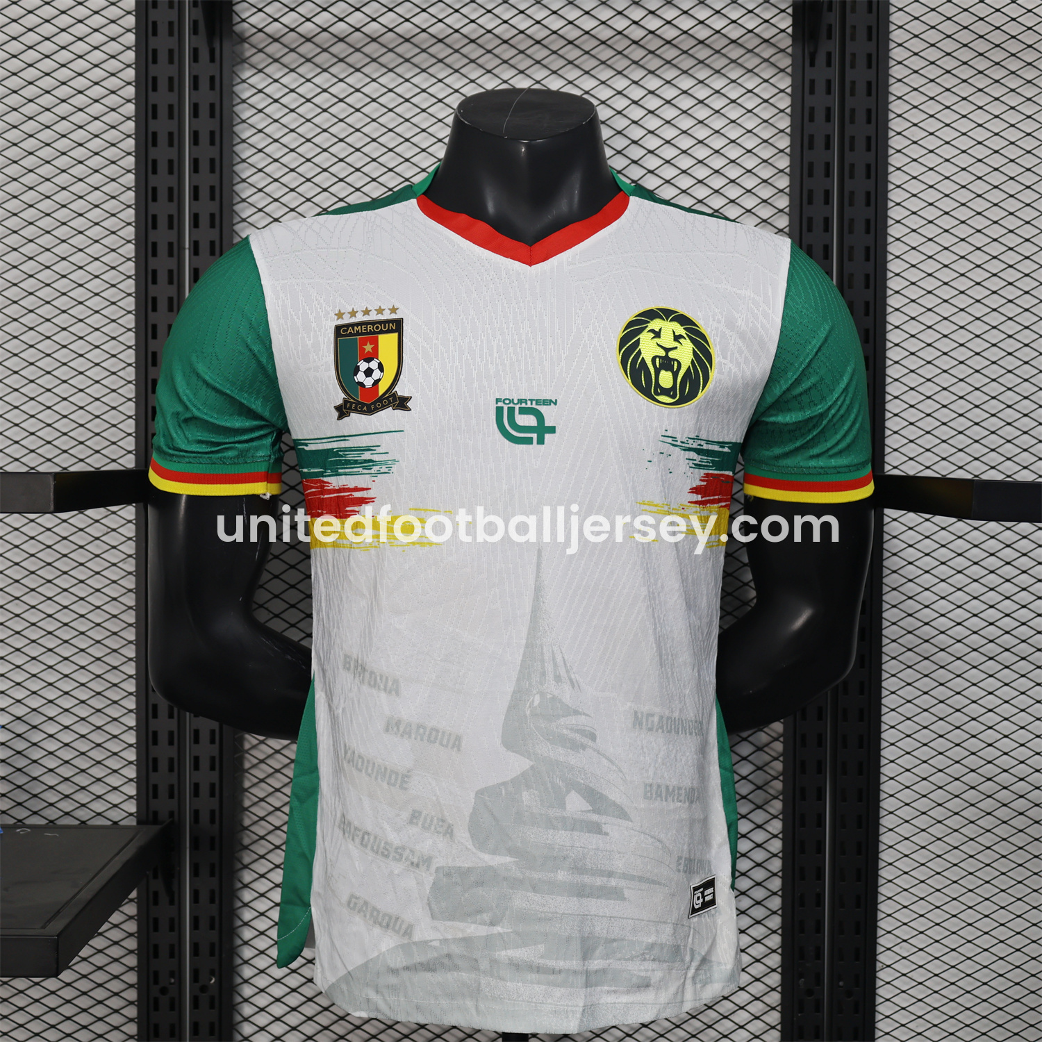 unitedfutballjersey-Cameroon 25-26 Third Jersey - Player Version
