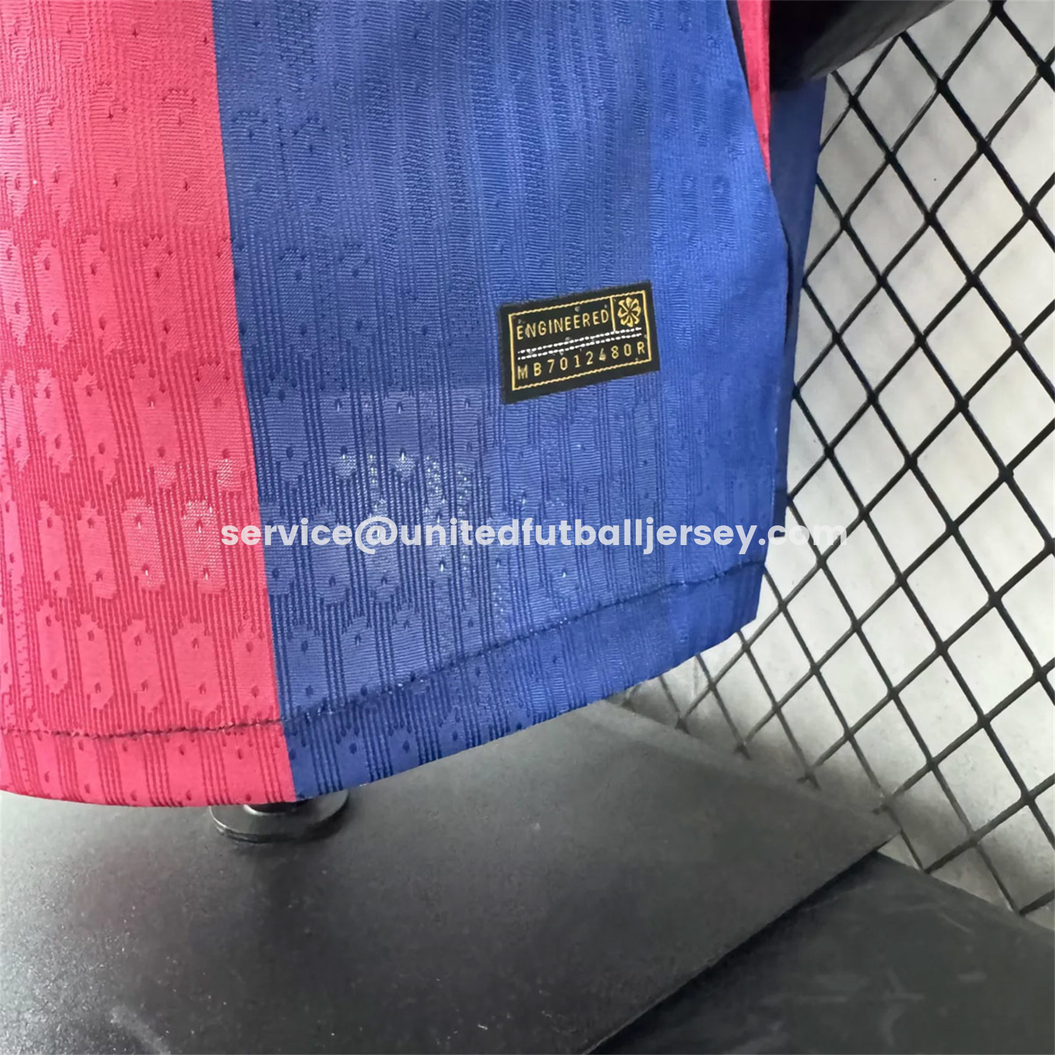 unitedfutballjersey-Barcelona 26-27 Home Jersey - Player Version