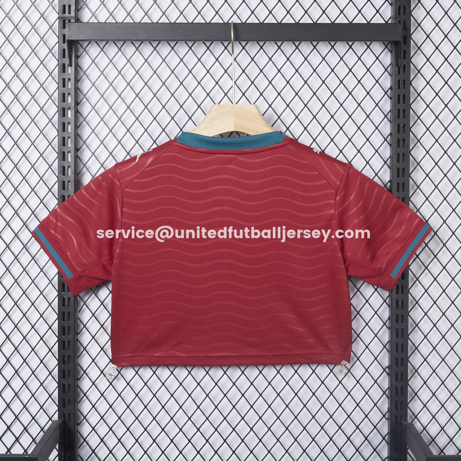 unitedfutballjersey-Women's Portugal 2026 Home Cropped Jersey