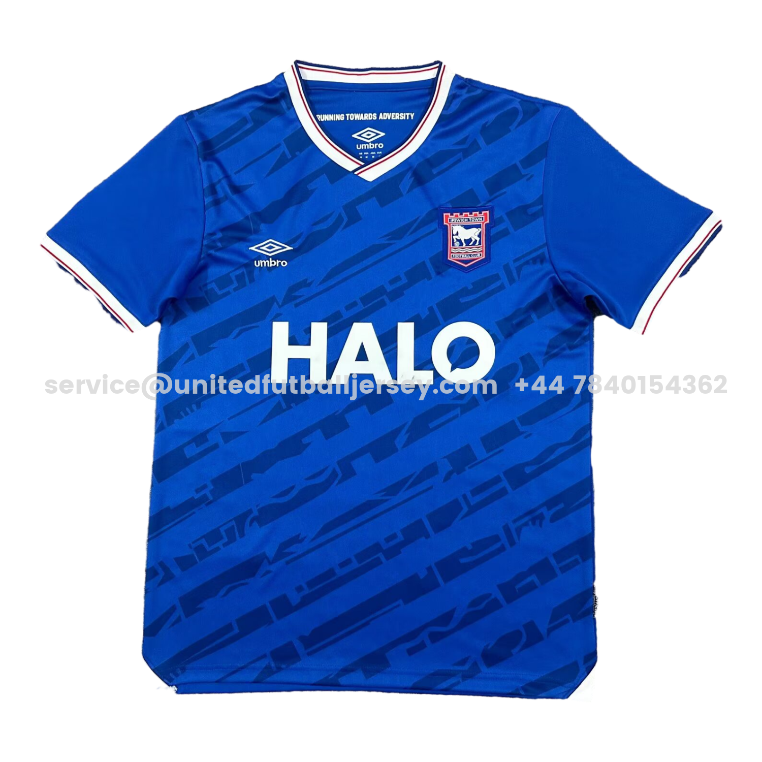 unitedfutballjersey-Ipswich Town 25-26 Home Jersey - Fans Version