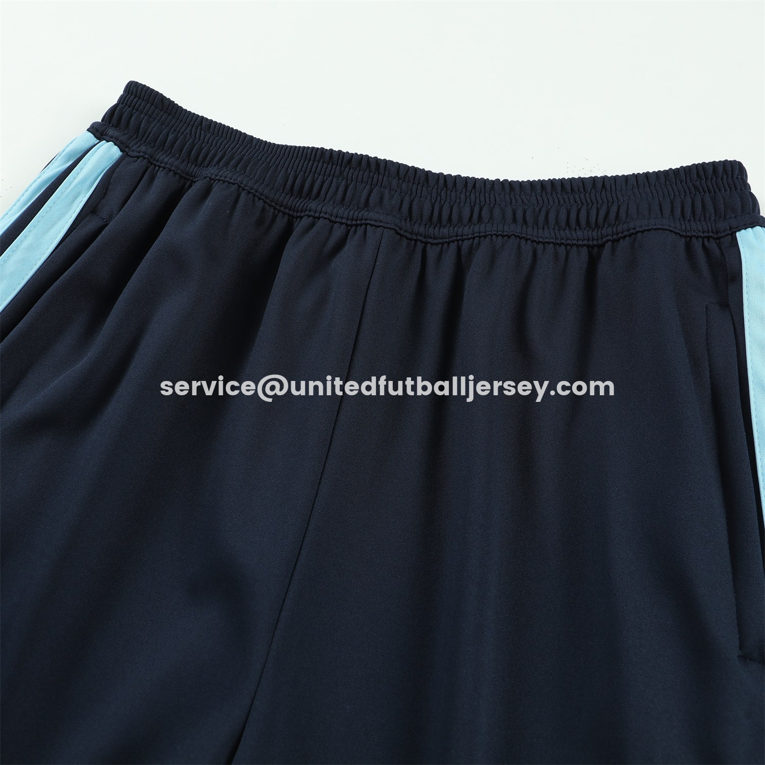 unitedfutballjersey-Argentina 2026 Kids Long Sleeve Training Set - Blue Black Top & Pants