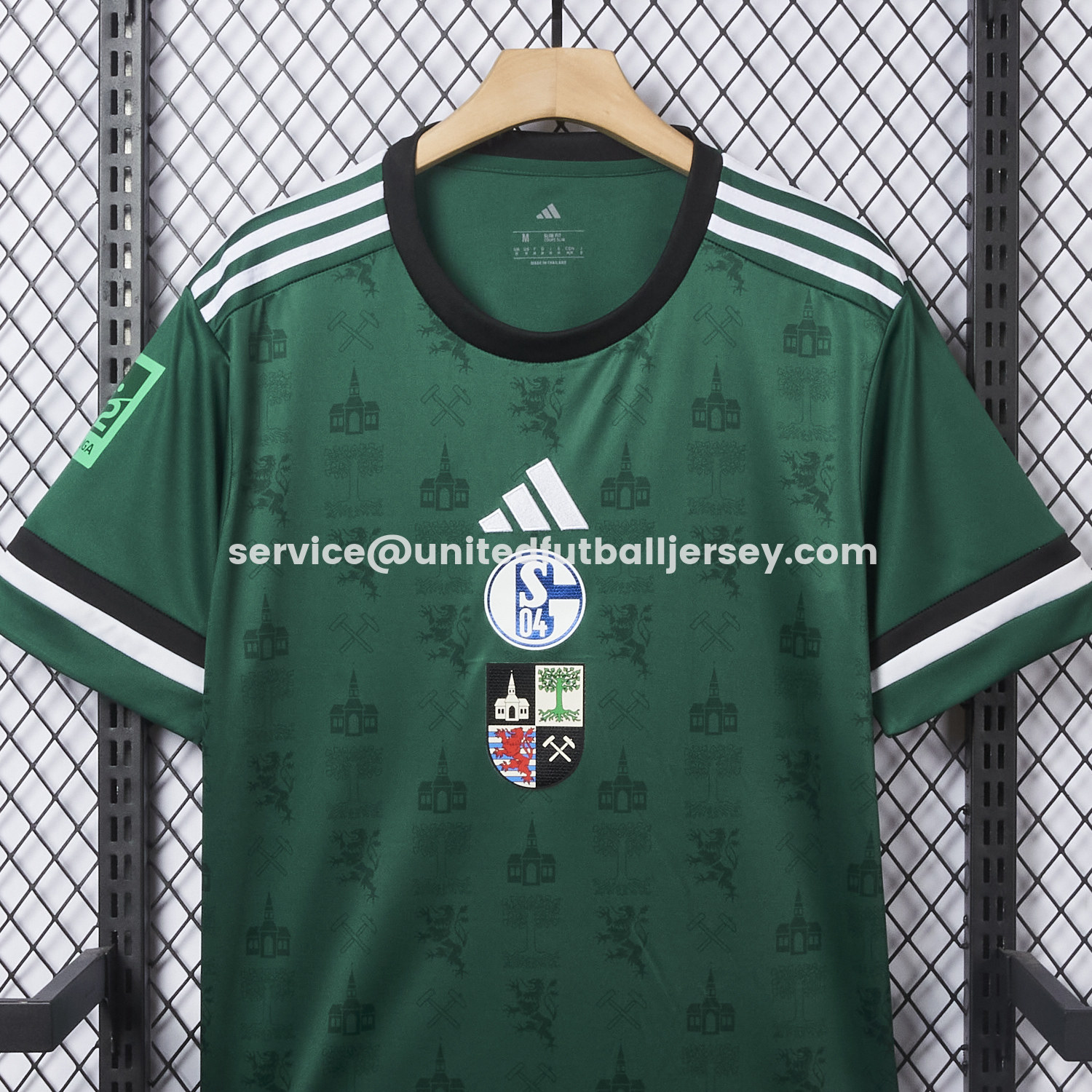 unitedfutballjersey-Schalke 04 25-26 150 Years of Gelsenkirchen Special Jersey - Fans Version