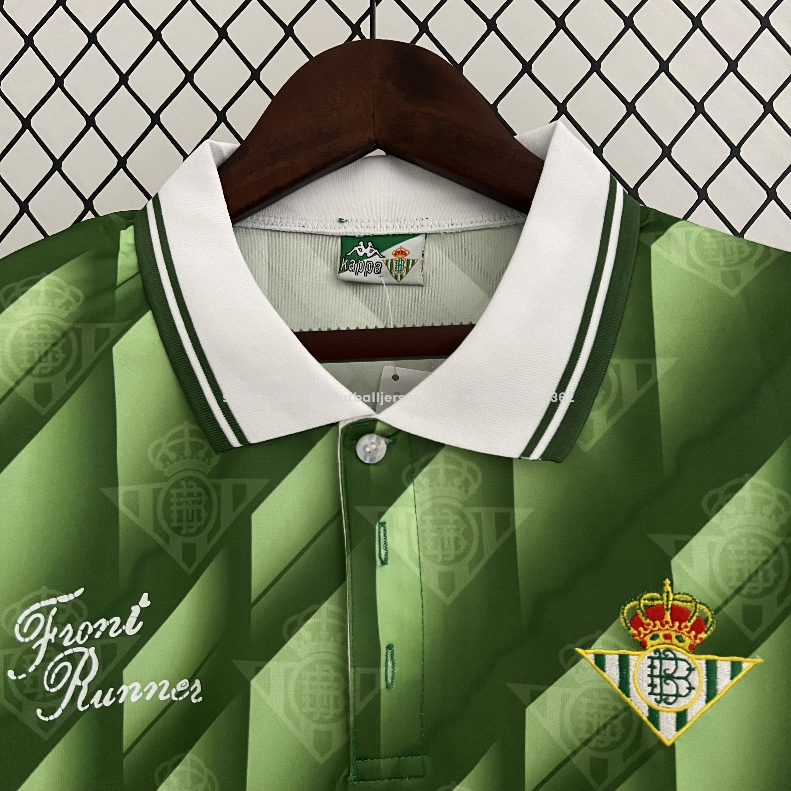 unitedfutballjersey-Retro Real Betis 1991-92 Away Stadium Jersey