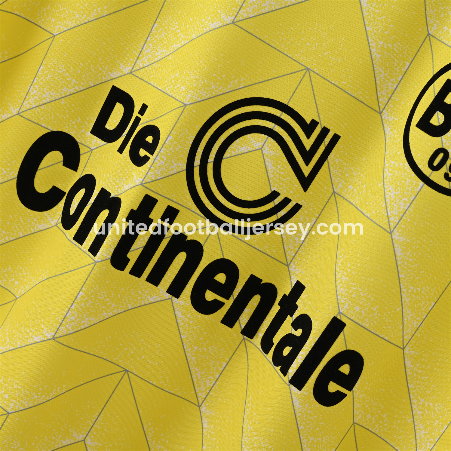 unitedfutballjersey-Retro Dortmund 1988-89 Home Jersey