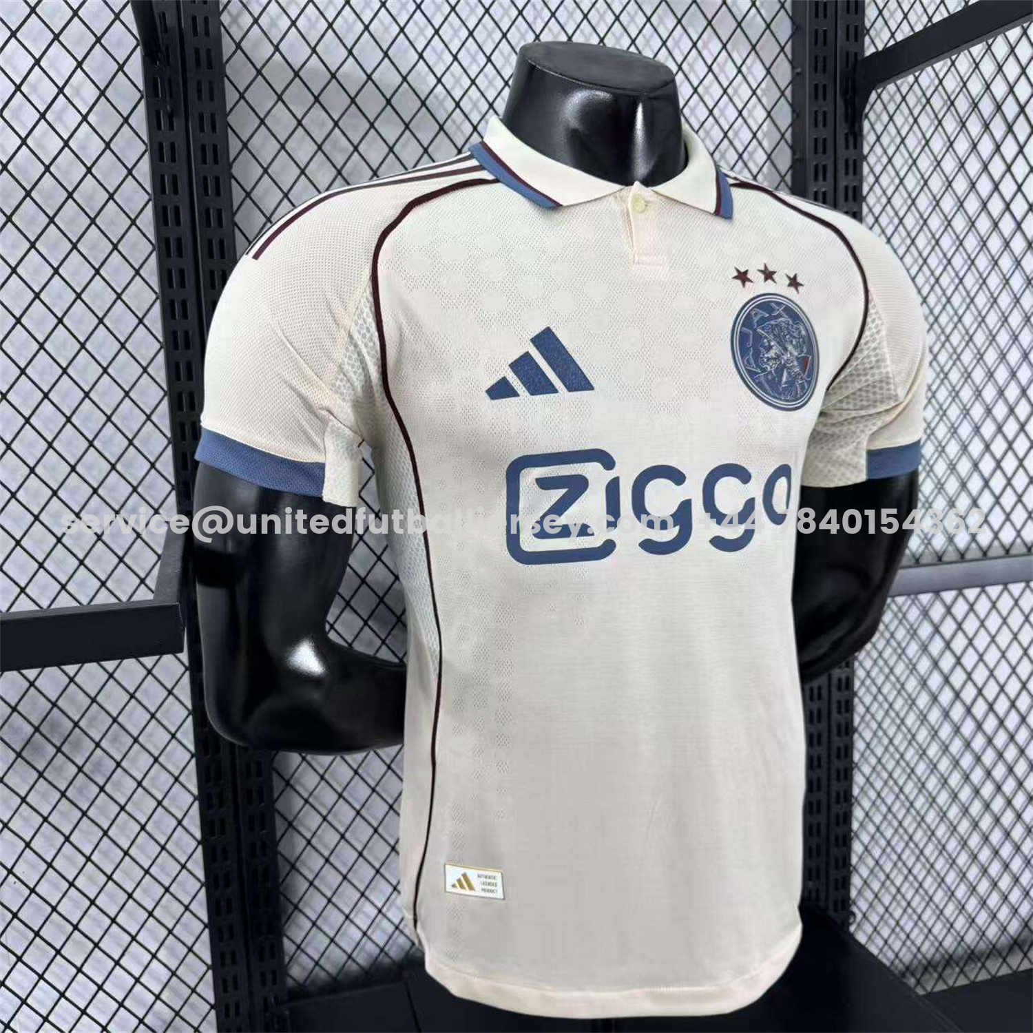 unitedfutballjersey-Ajax 25-26 Third Jersey - Player Version