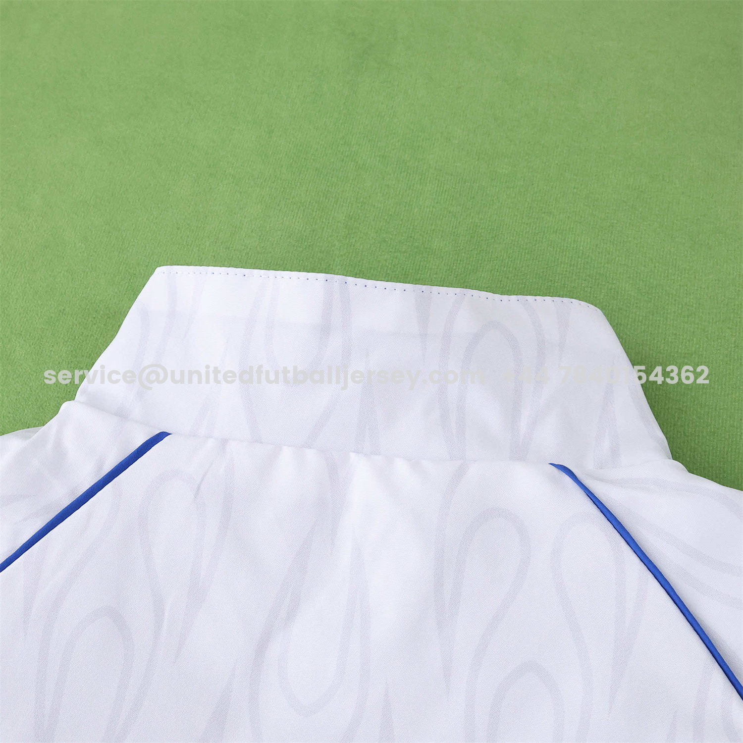 unitedfutballjersey-Retro Japan 1998 Throwback Double Sided Reversible Windbreaker - White & Blue