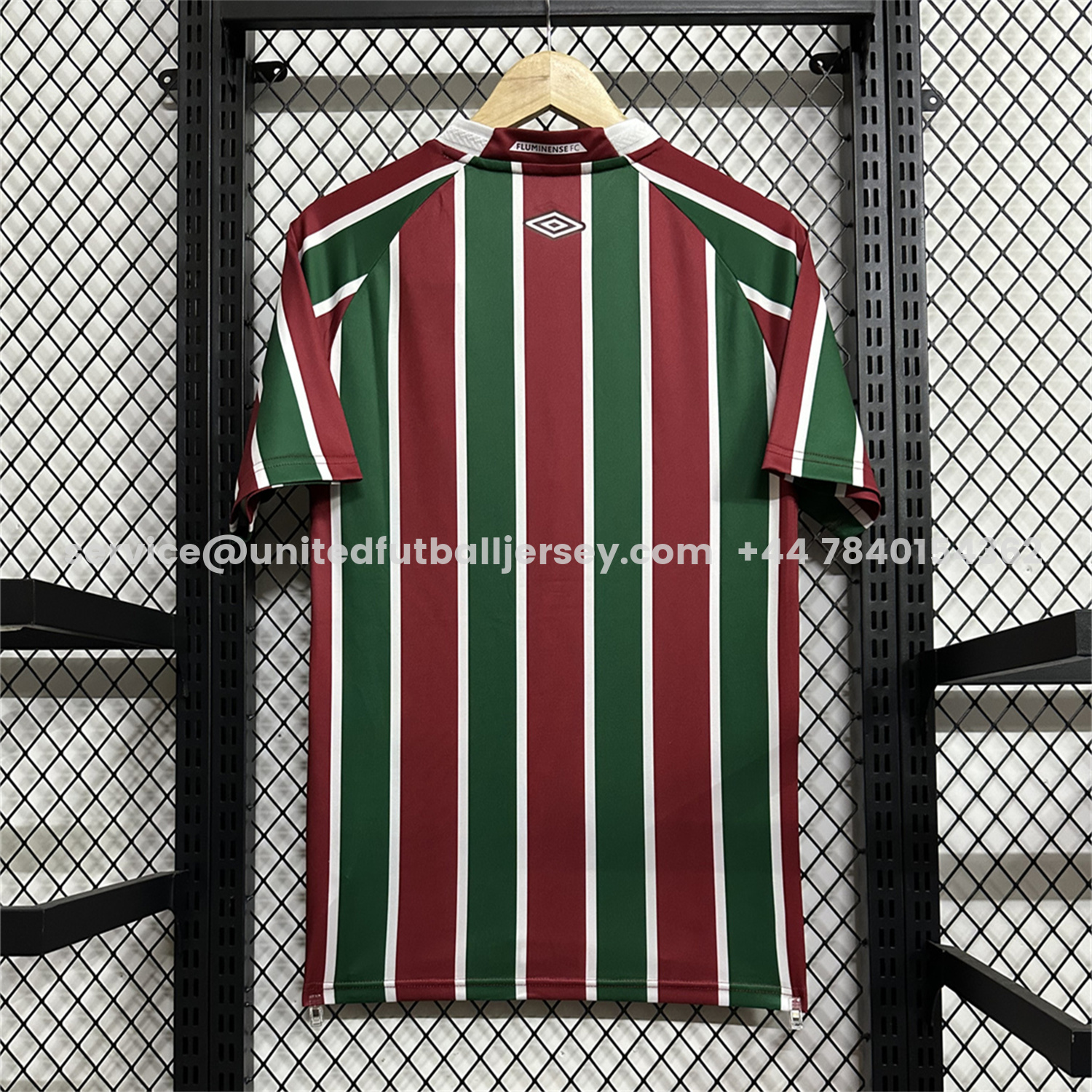 unitedfutballjersey-Fluminense 25-26 Home Jersey - Fans Version