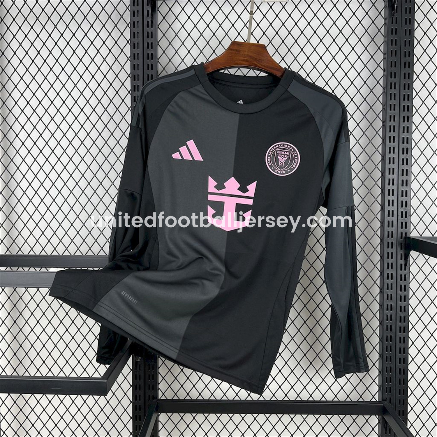 unitedfutballjersey-INT M.A.M 2025 Away Long Sleeves Jersey - Fans Version