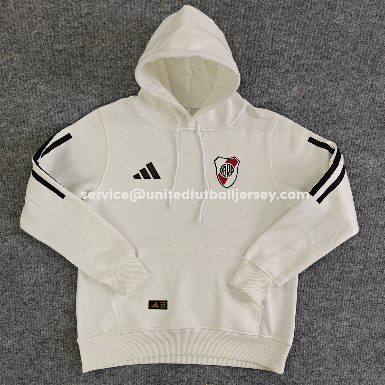 unitedfutballjersey-River Plate 25-26 Home Unisex Pullover Hoodie