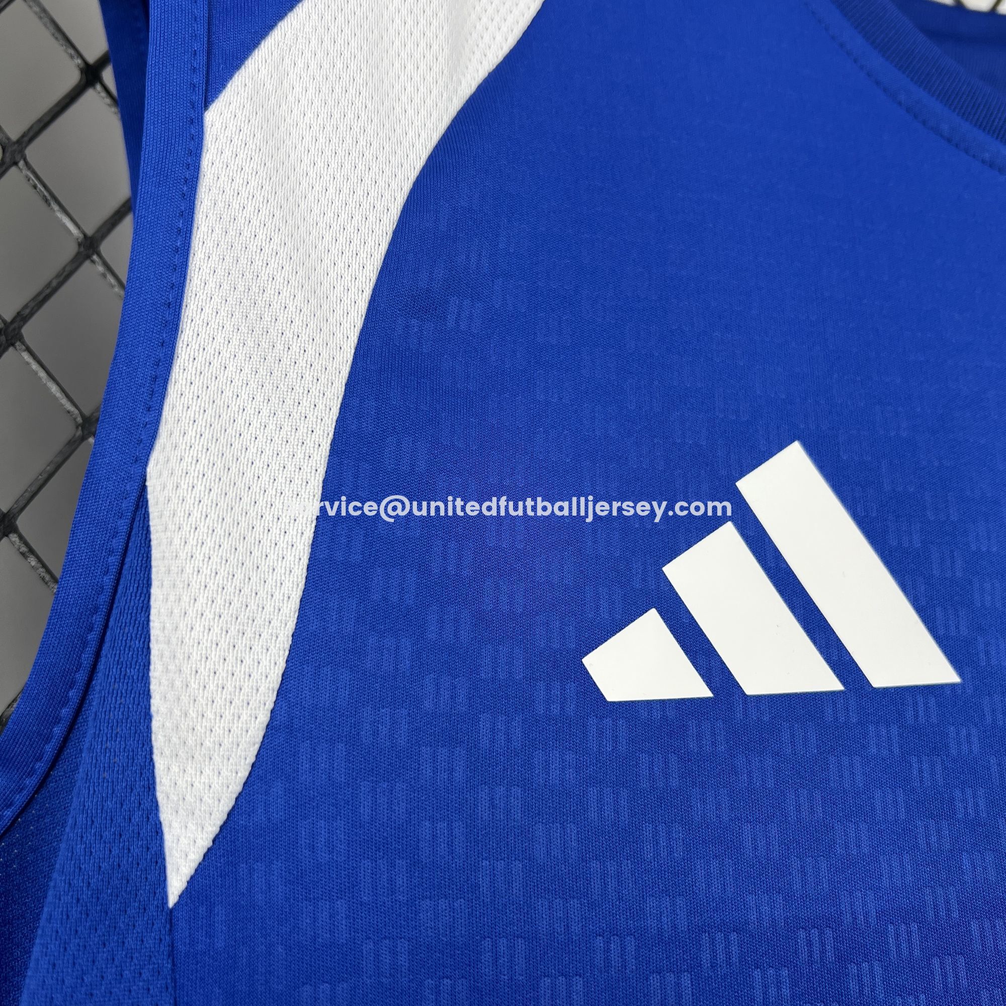 unitedfutballjersey-Cruzeiro 25-26 Pre-Match Ocean Blue Training Vest - Fans Version