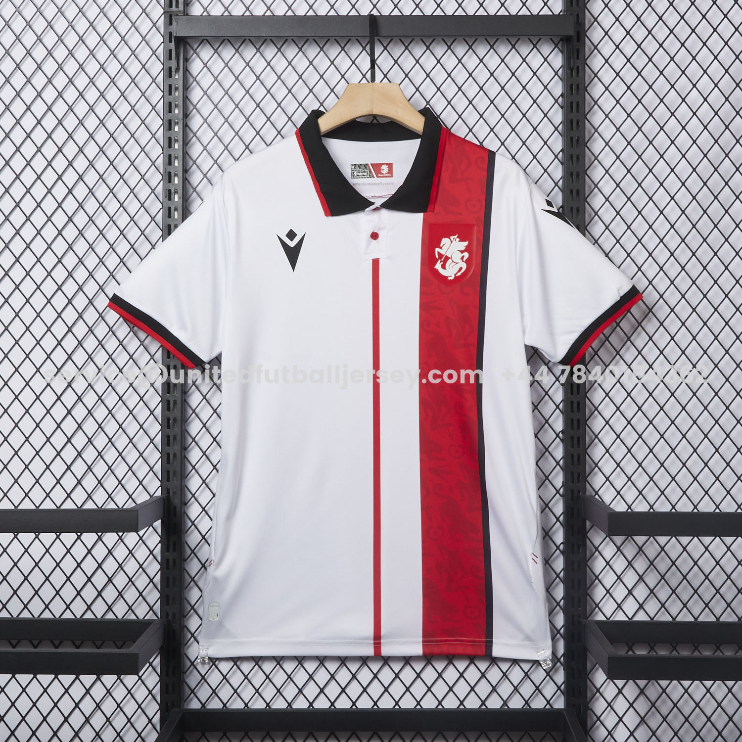 unitedfutballjersey-Georgia 2026 Home Jersey - Fans Version