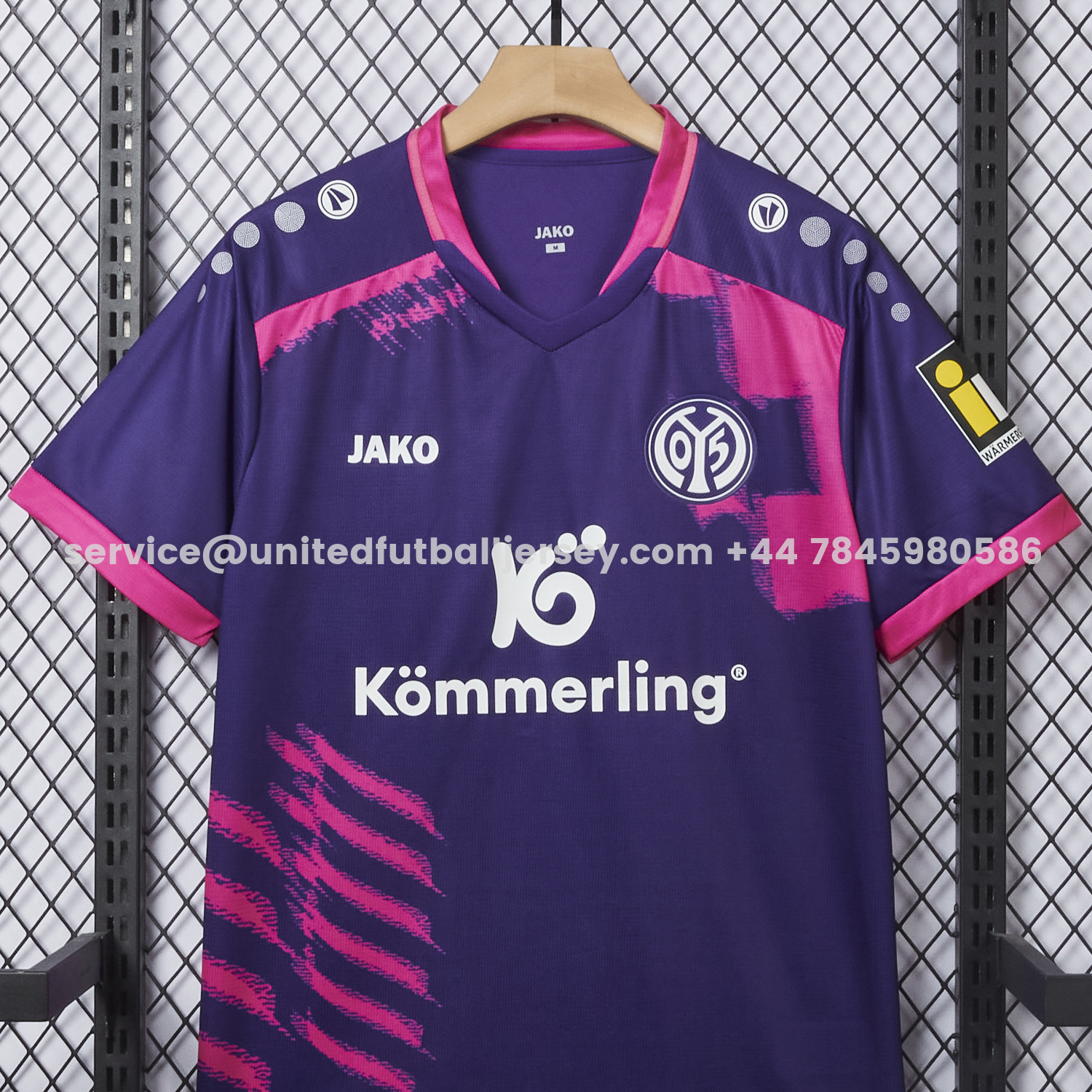 unitedfutballjersey-Mainz 25-26 Away Purple Jersey - Fans Version