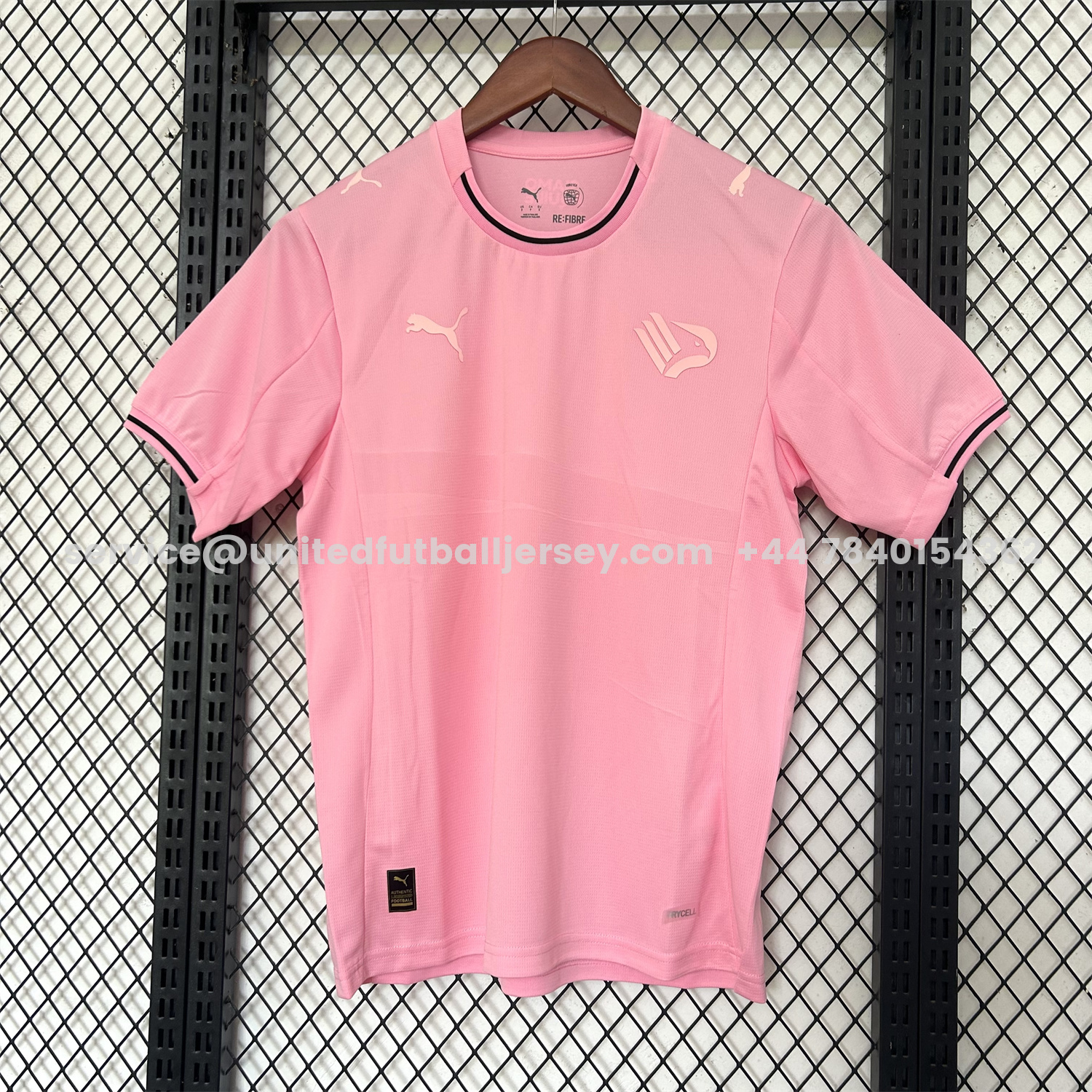 unitedfutballjersey-Palermo 25-26 Home Jersey - Fans Version