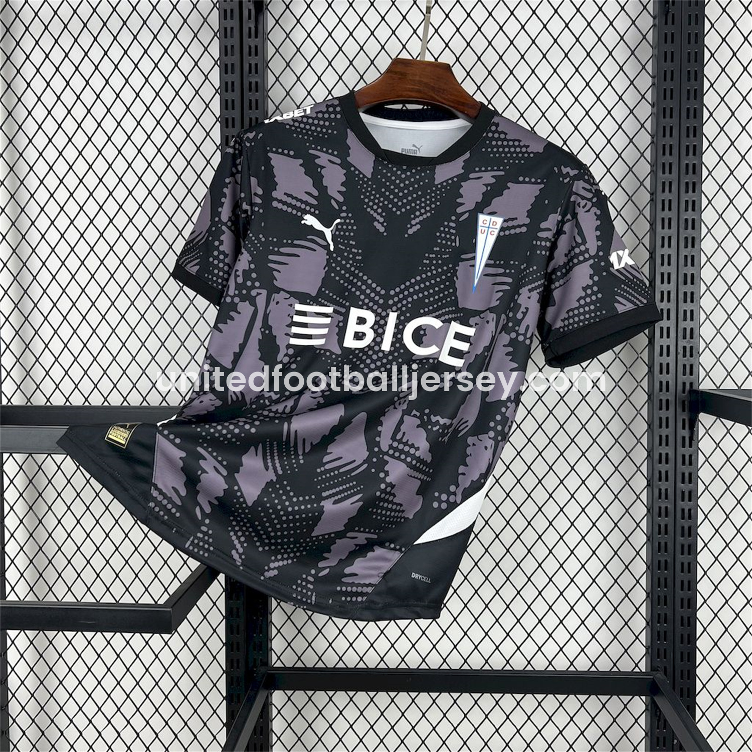 unitedfutballjersey-Universidad Católica del Chile 2025 Black GK Goalkeeper Jersey - Fans Version