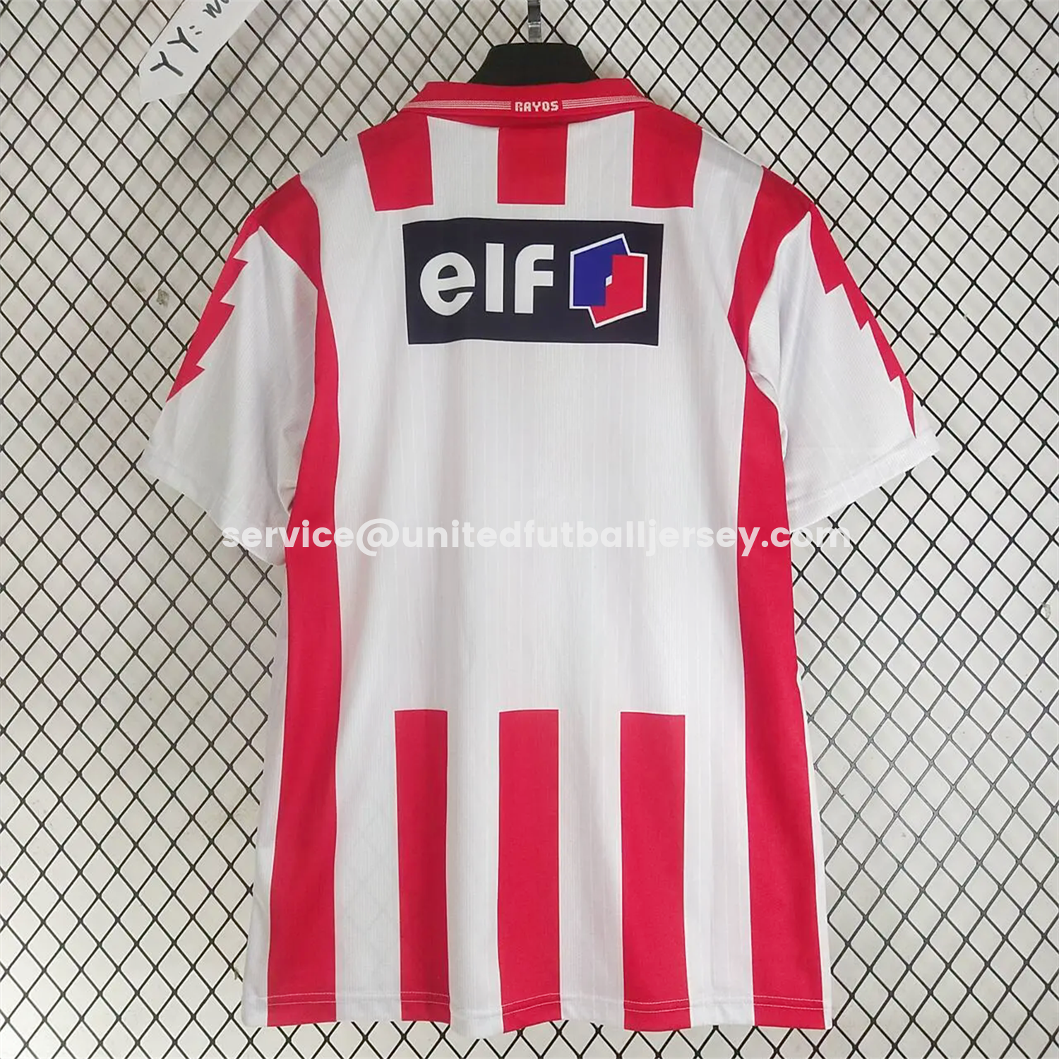 unitedfutballjersey-Retro Club Necaxa 1995-96 Home Jersey