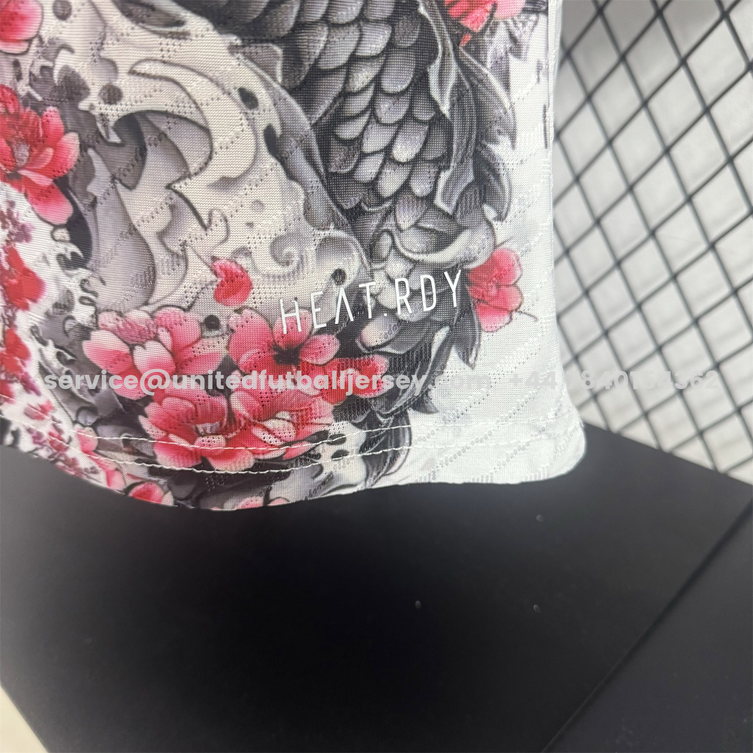 unitedfutballjersey-Japan 25-26 Black Dragon And Flowers White Special Jersey - Player Version