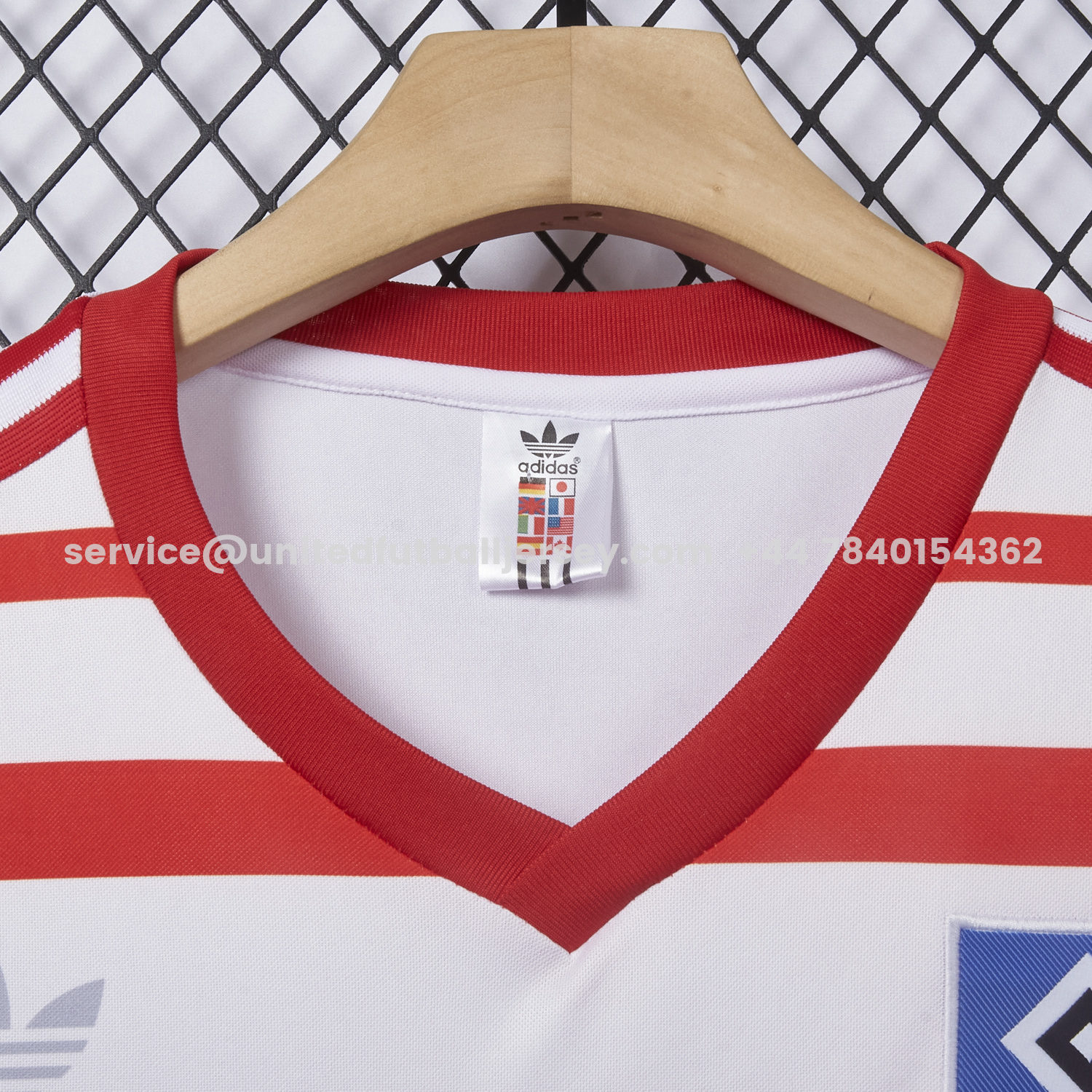 unitedfutballjersey-Retro Hamburger SV 1982-83 Champion Home Jersey