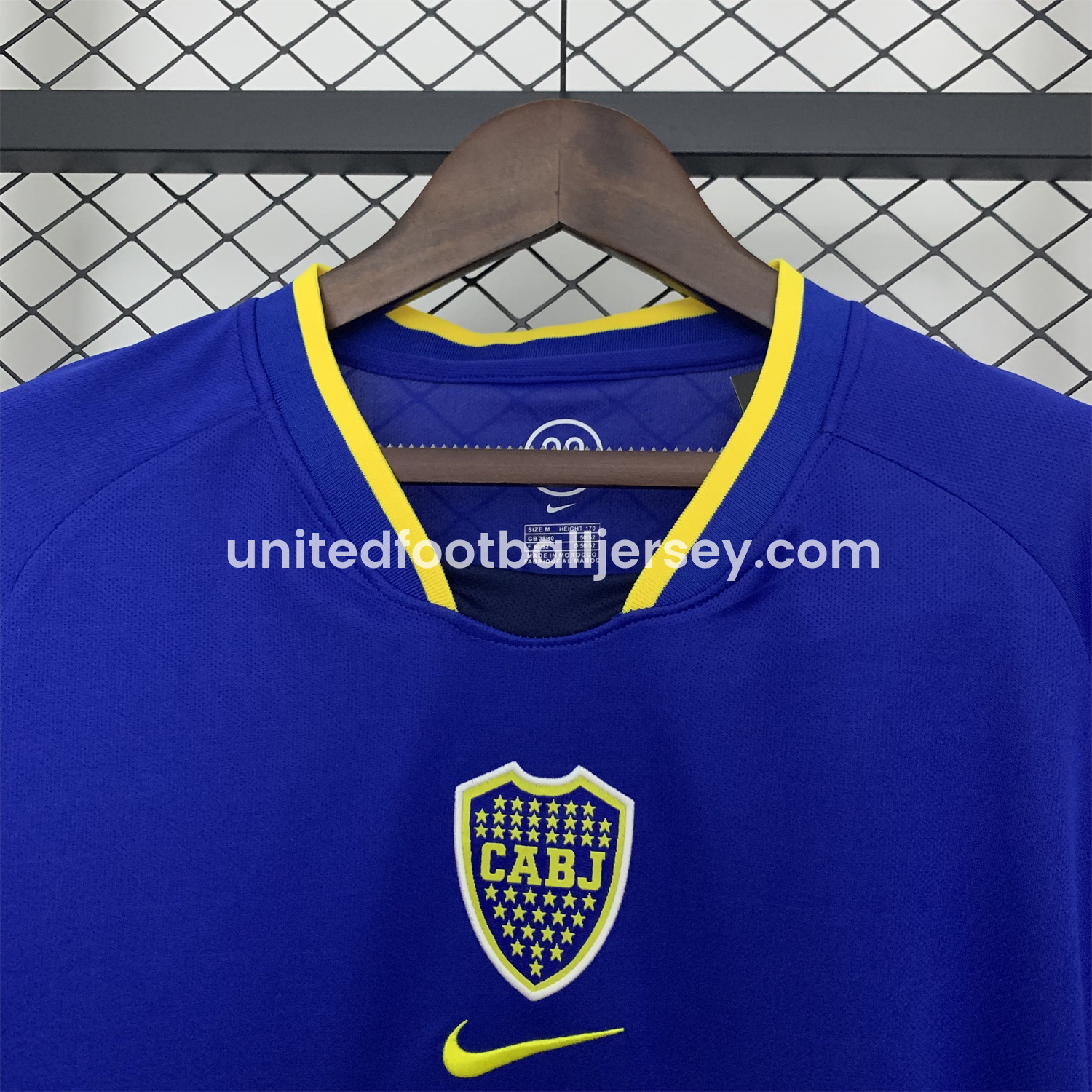 unitedfutballjersey-Retro Boca Juniors 2002-03 Home Jersey