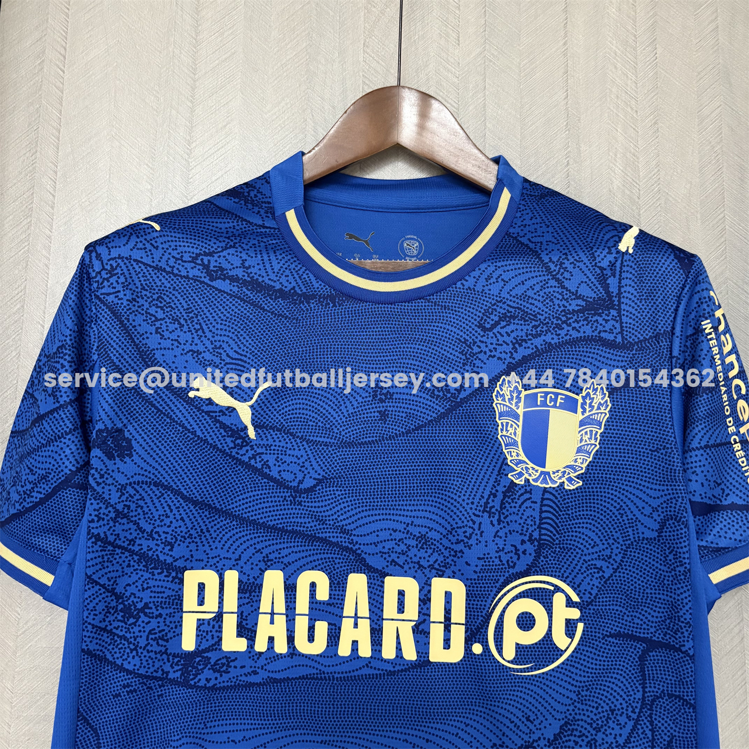 unitedfutballjersey-FC Famalicão 25-26 Away Blue Jersey - Fans Version