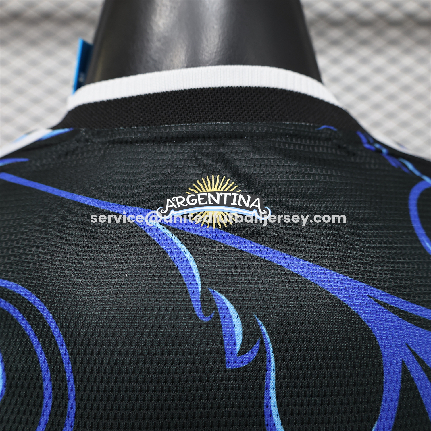 Argentina 2026 Away Deep Blue Long Sleeves Jersey - Player Version:football jersey mysite: unitedjerseyfootball 邓江浪:football