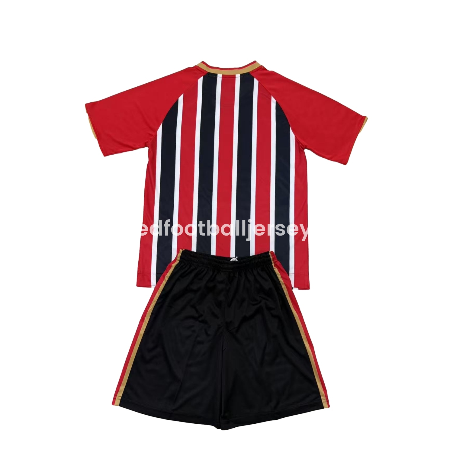 unitedfutballjersey-Sao Paulo 25-26 Away Unsponsored Kids Kit
