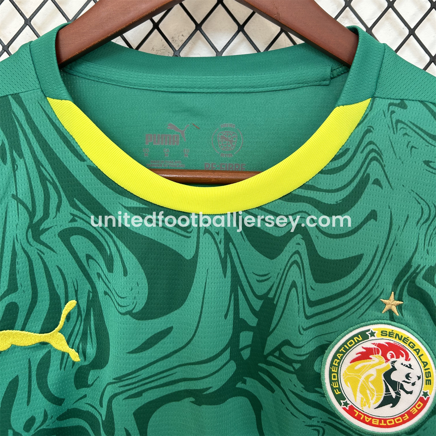 unitedfutballjersey-Senegal 25-26 Away Green Jersey - Fans Version