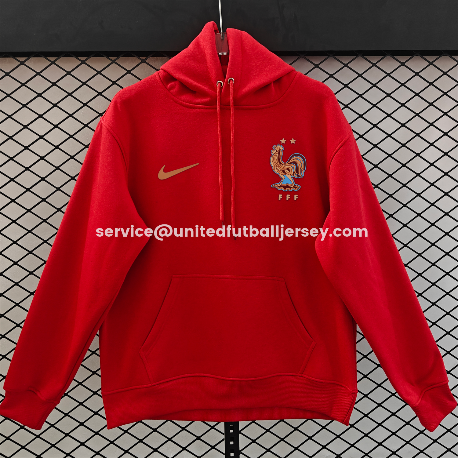 unitedfutballjersey-France 2026 Home Unisex Pullover Hoodie