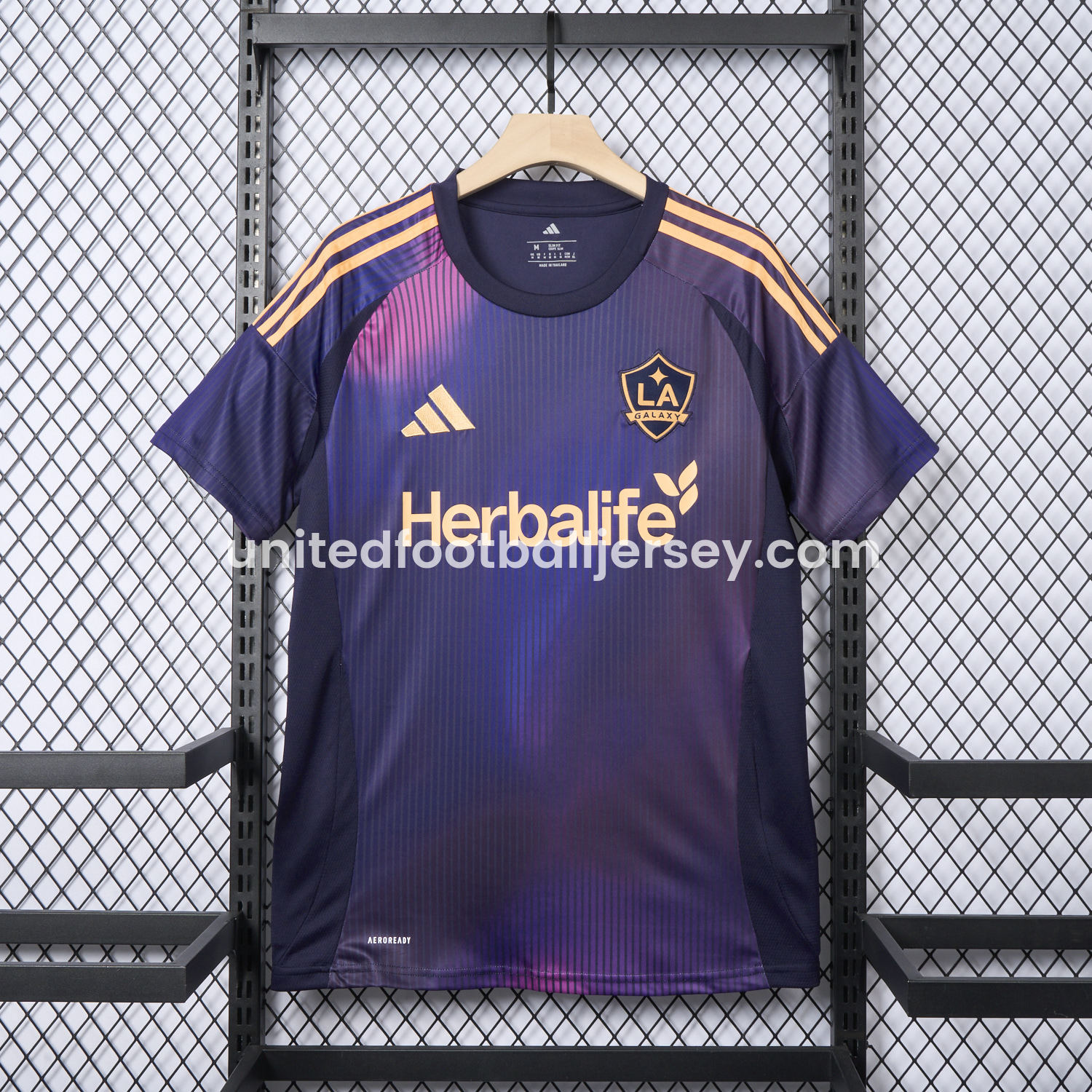 unitedfutballjersey-LA Galaxy 2025 Away Jersey - Fans Version