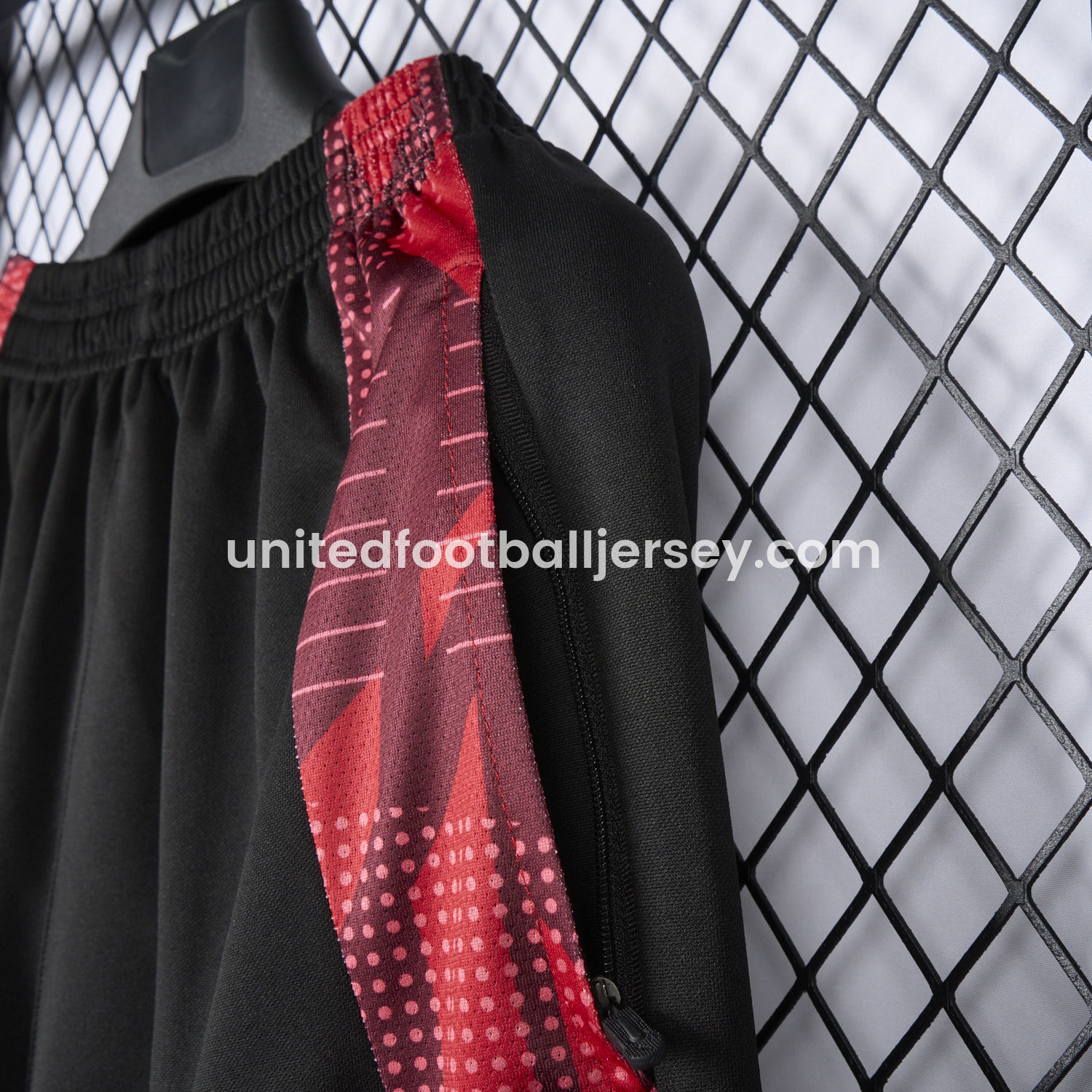 unitedfutballjersey-Manchester United 25-26 Black Training Pants - Player Version