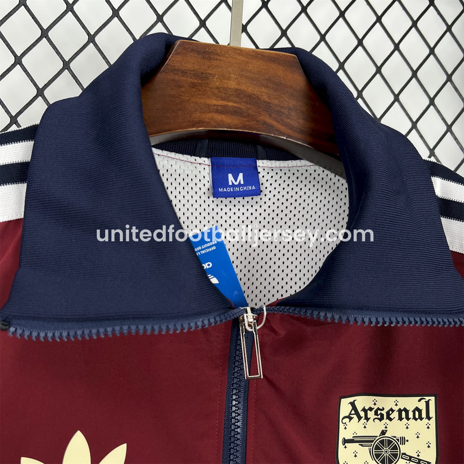 unitedfutballjersey-Arsenal 24-25 Player Windbreaker - Deep Red