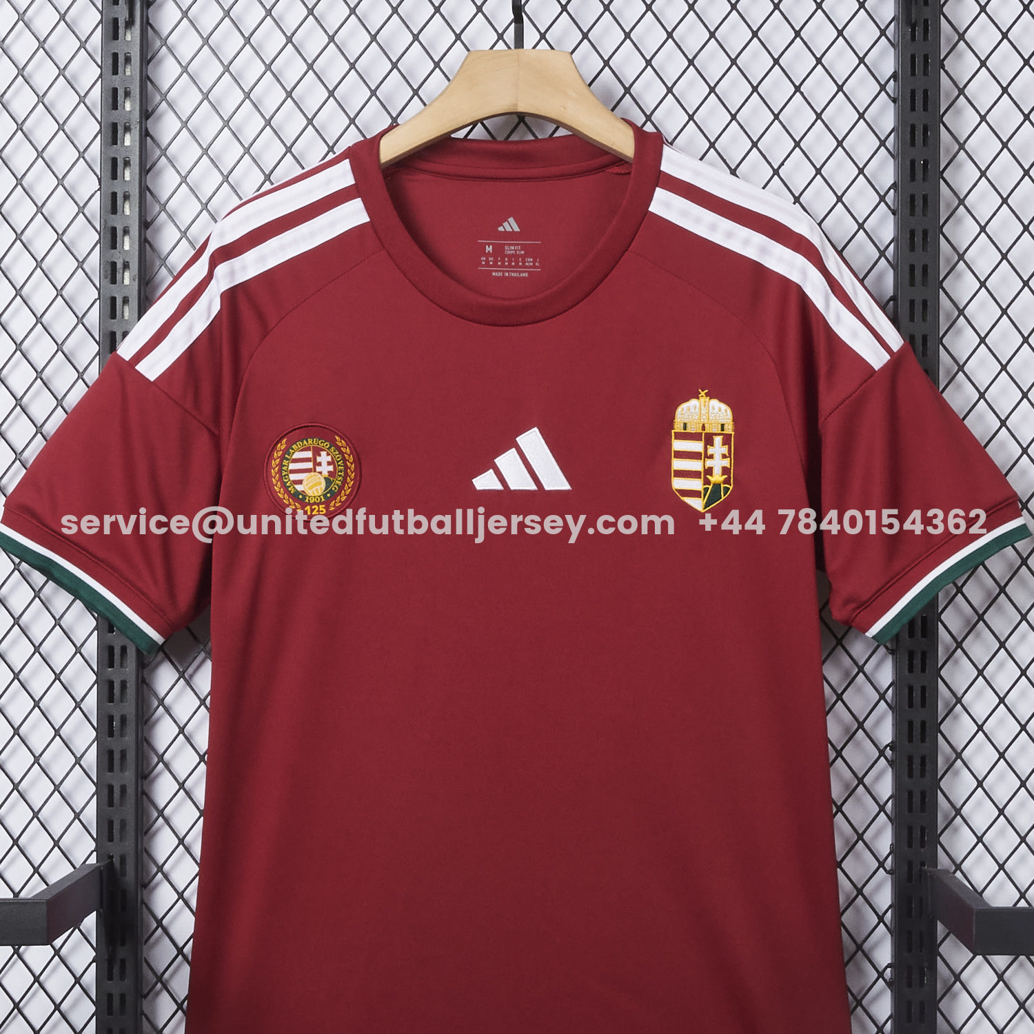 unitedfutballjersey-Hungary 2026 Home Jersey - Fans Version
